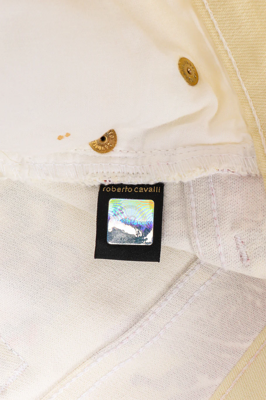 Floral Dragon Denim Pants - Image 8