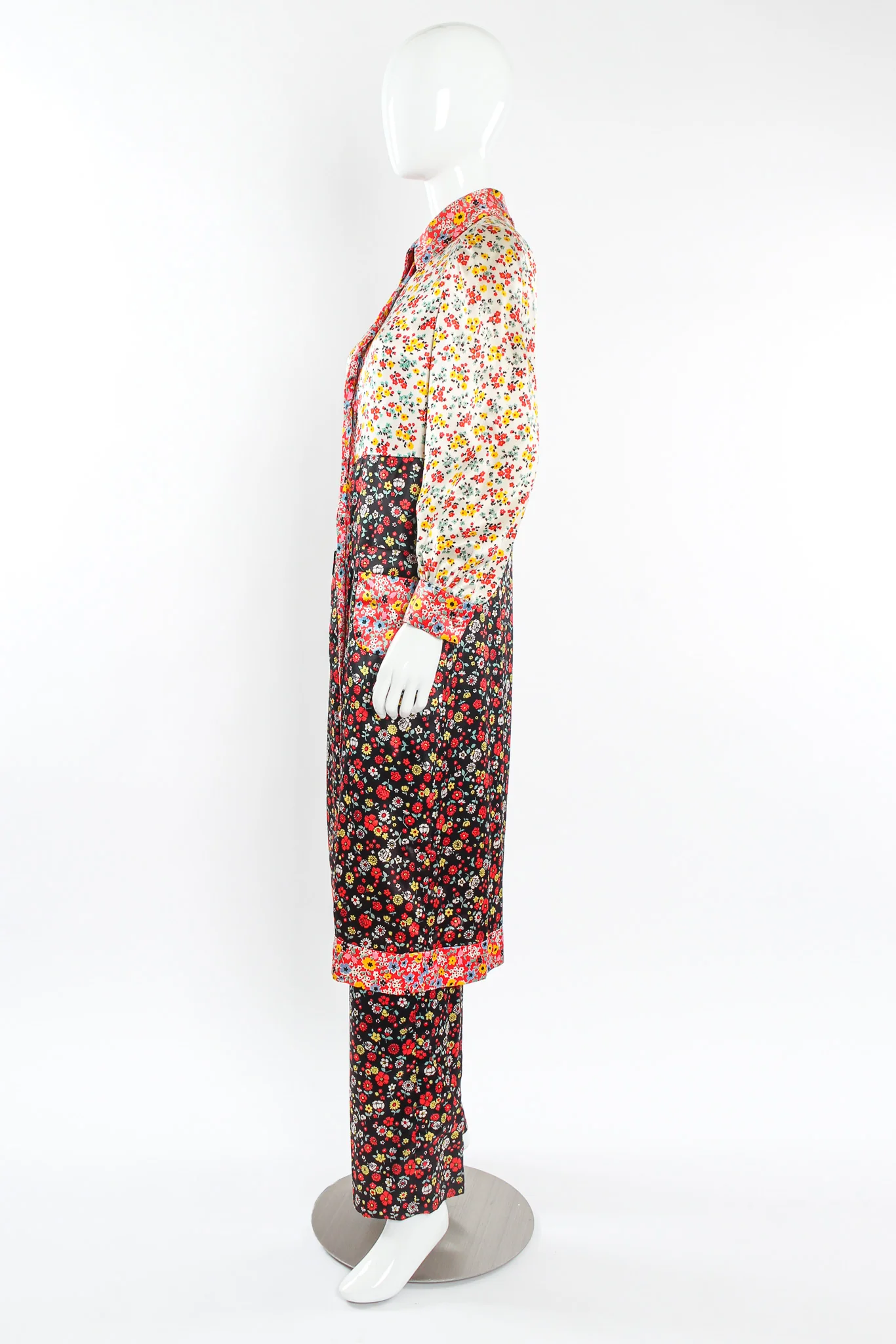 Floral Duster Jacket & Pant Set - Image 5