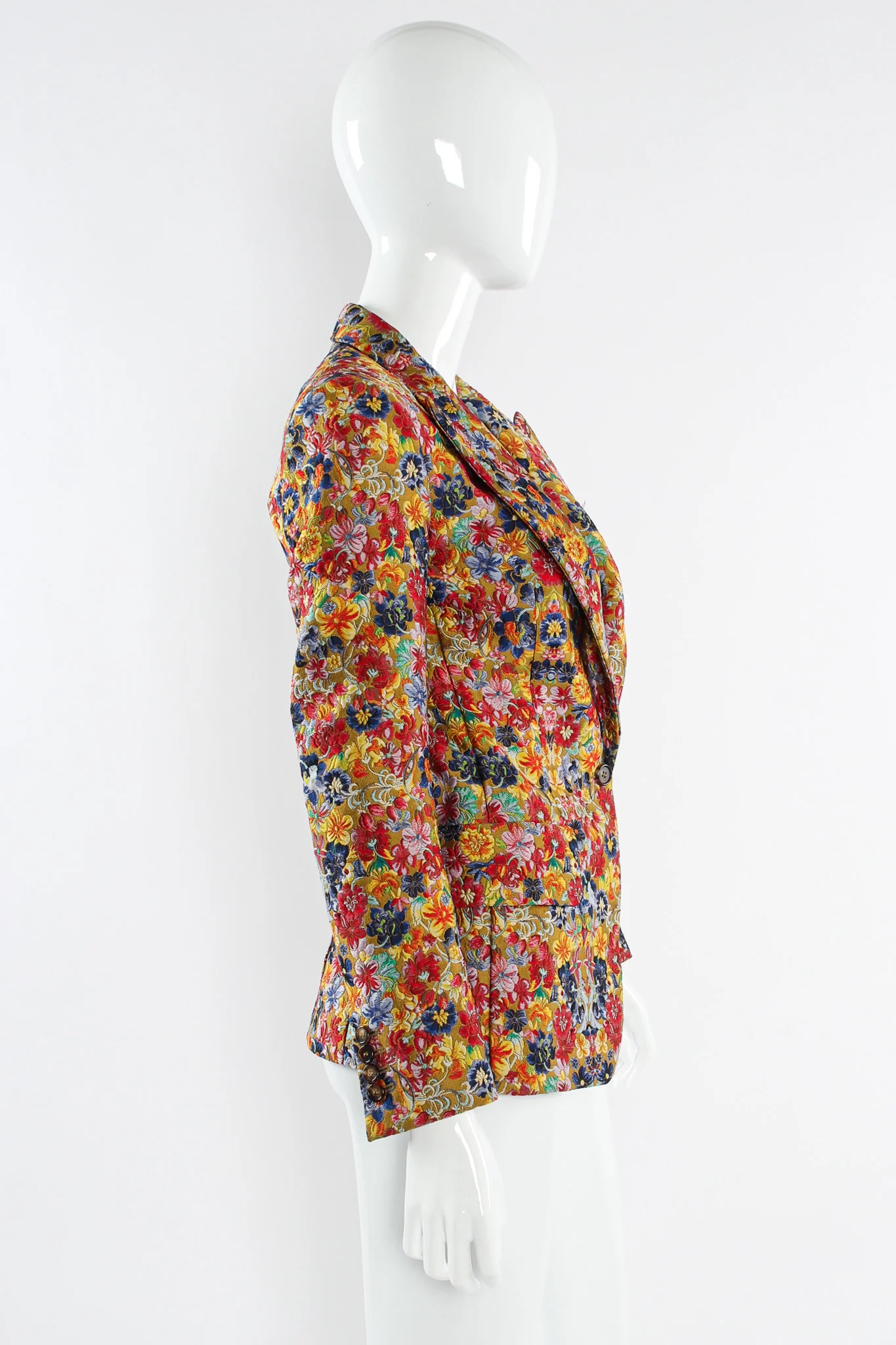 Floral Damask Blazer - Image 5