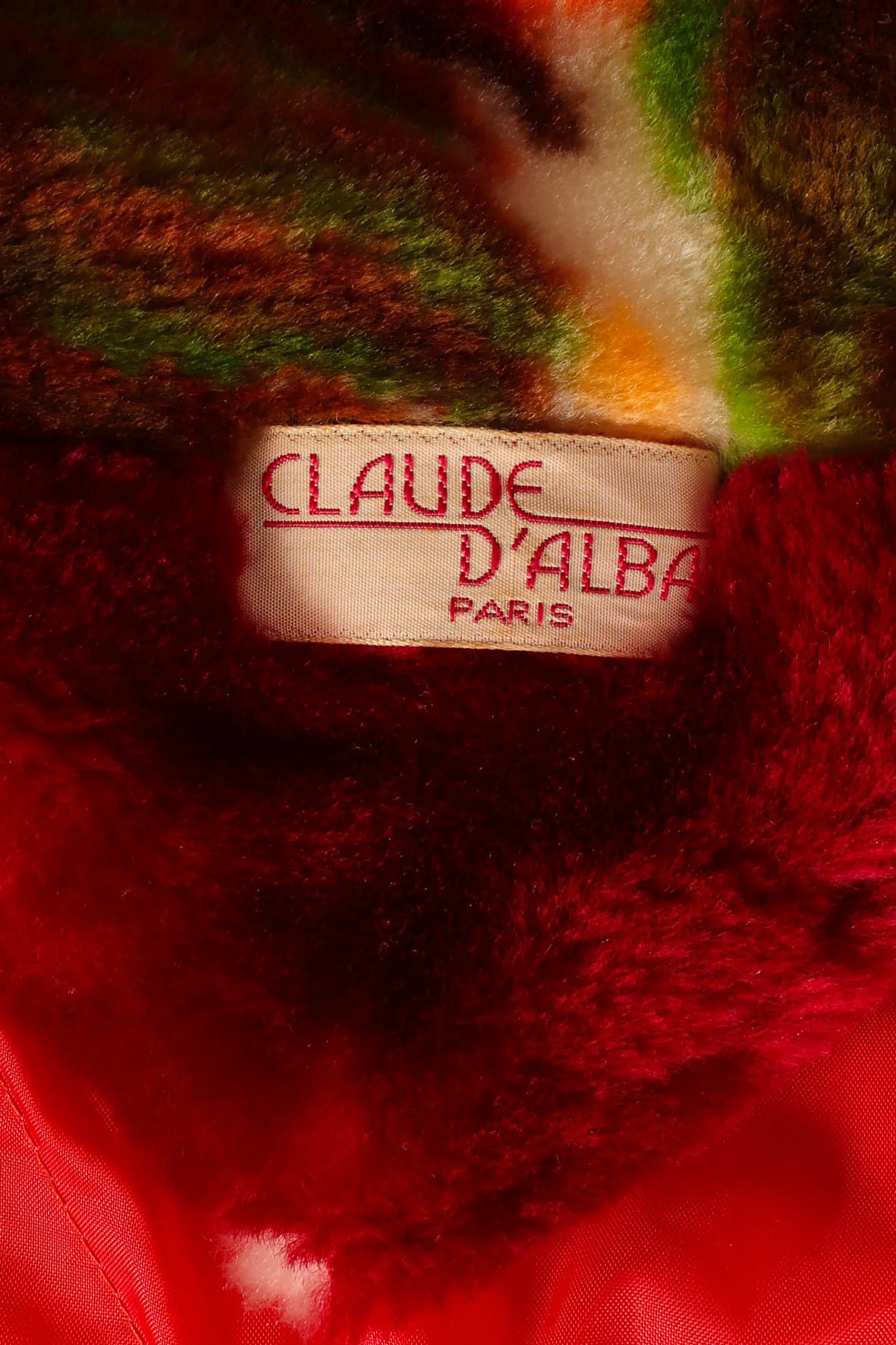 Floral Faux Fur Fleece Coat - Image 12