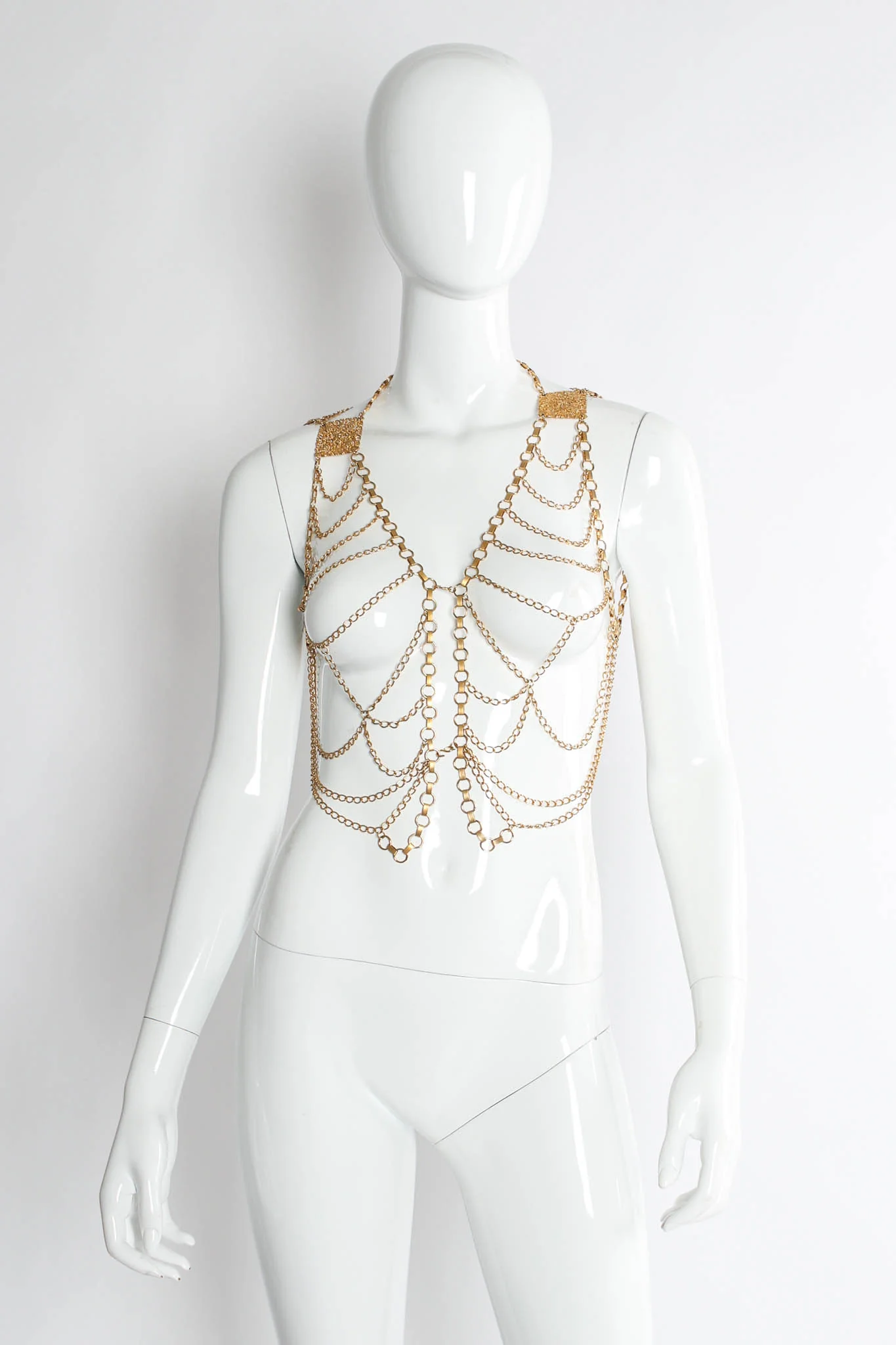 Floral Filigree Multi Chain Harness