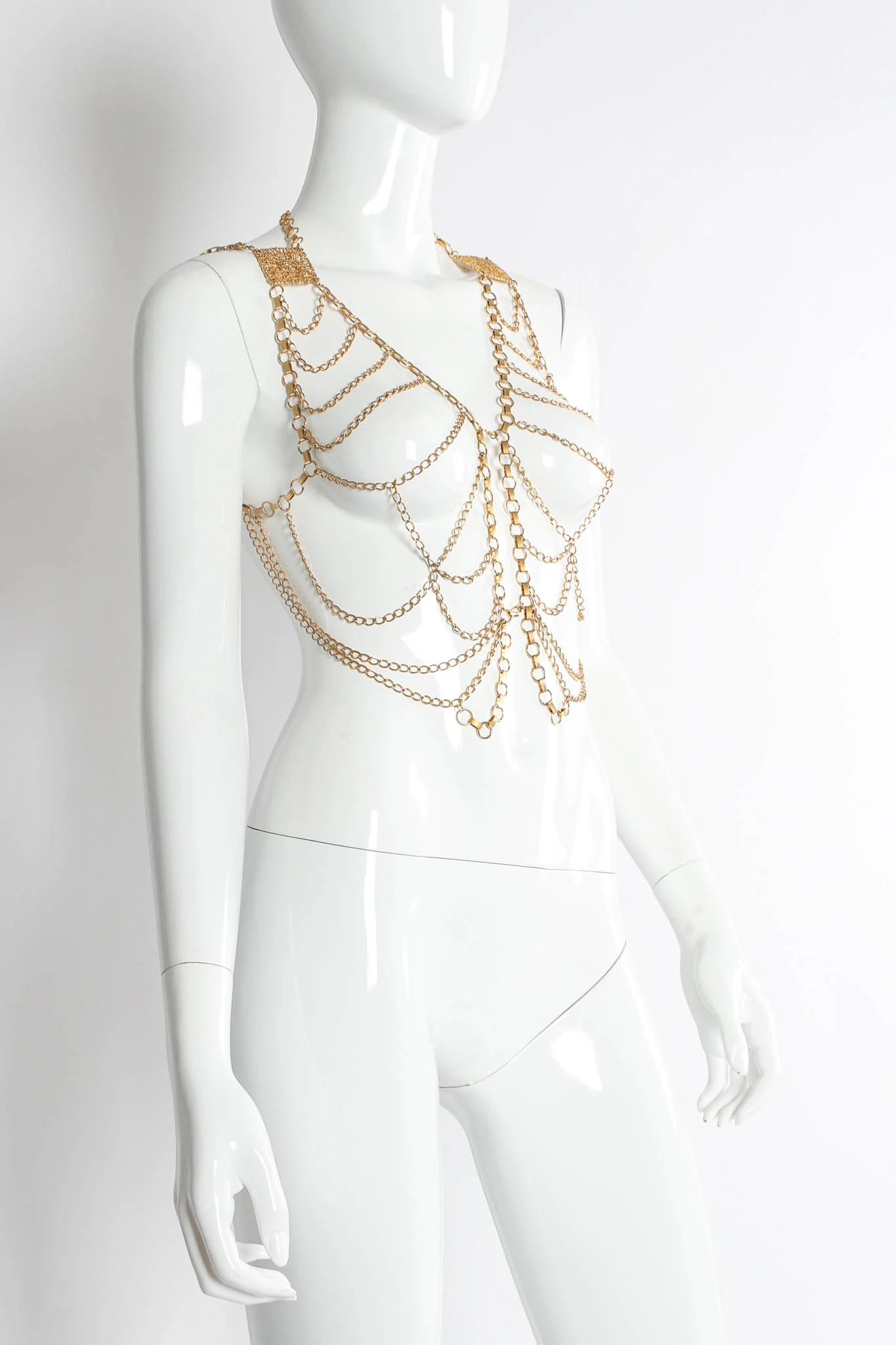 Floral Filigree Multi Chain Harness - Image 2