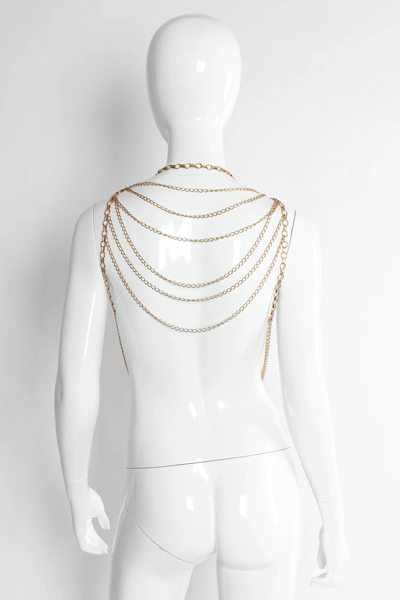 Floral Filigree Multi Chain Harness - Image 3