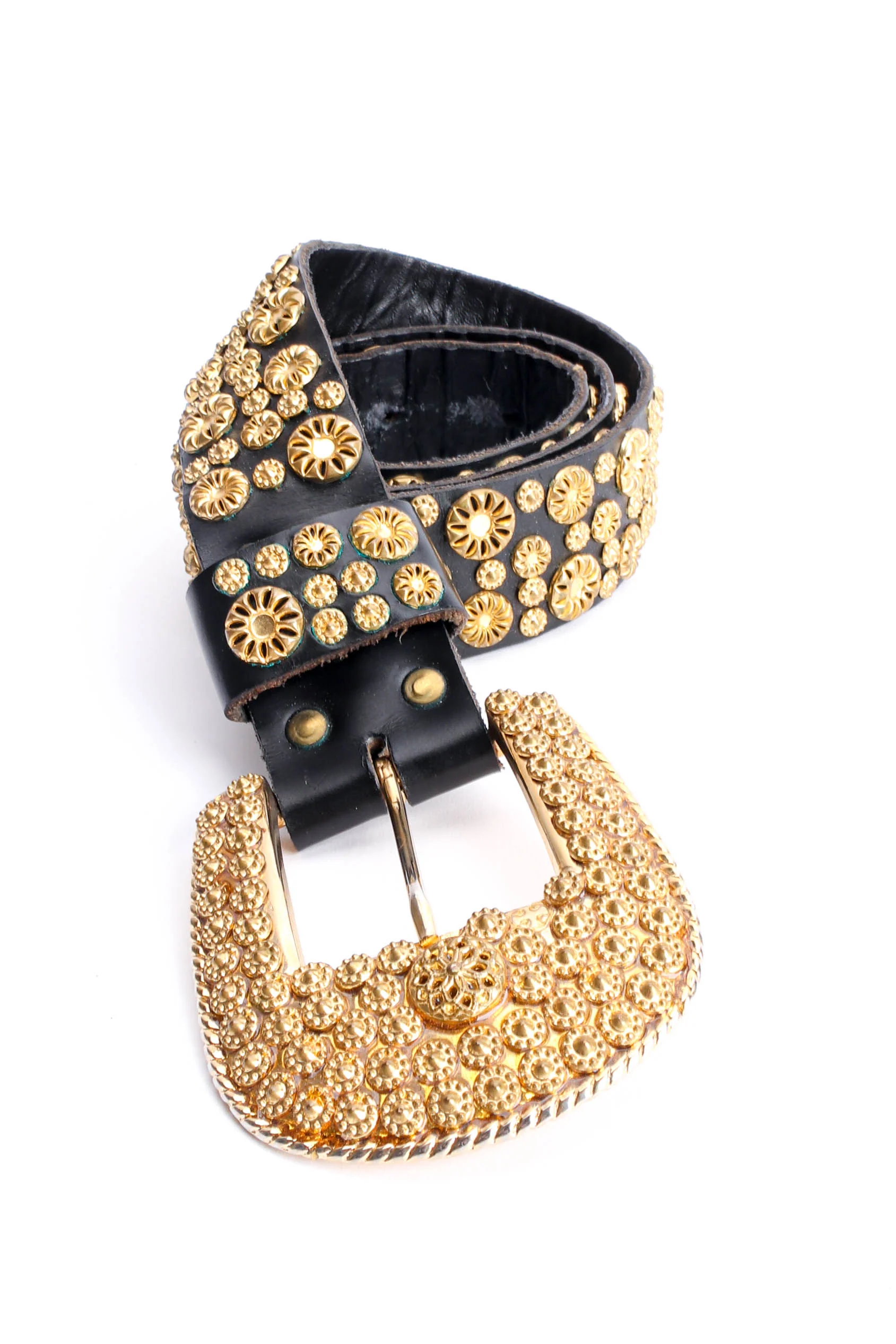 Floral Filigree Studded Belt - Image 3