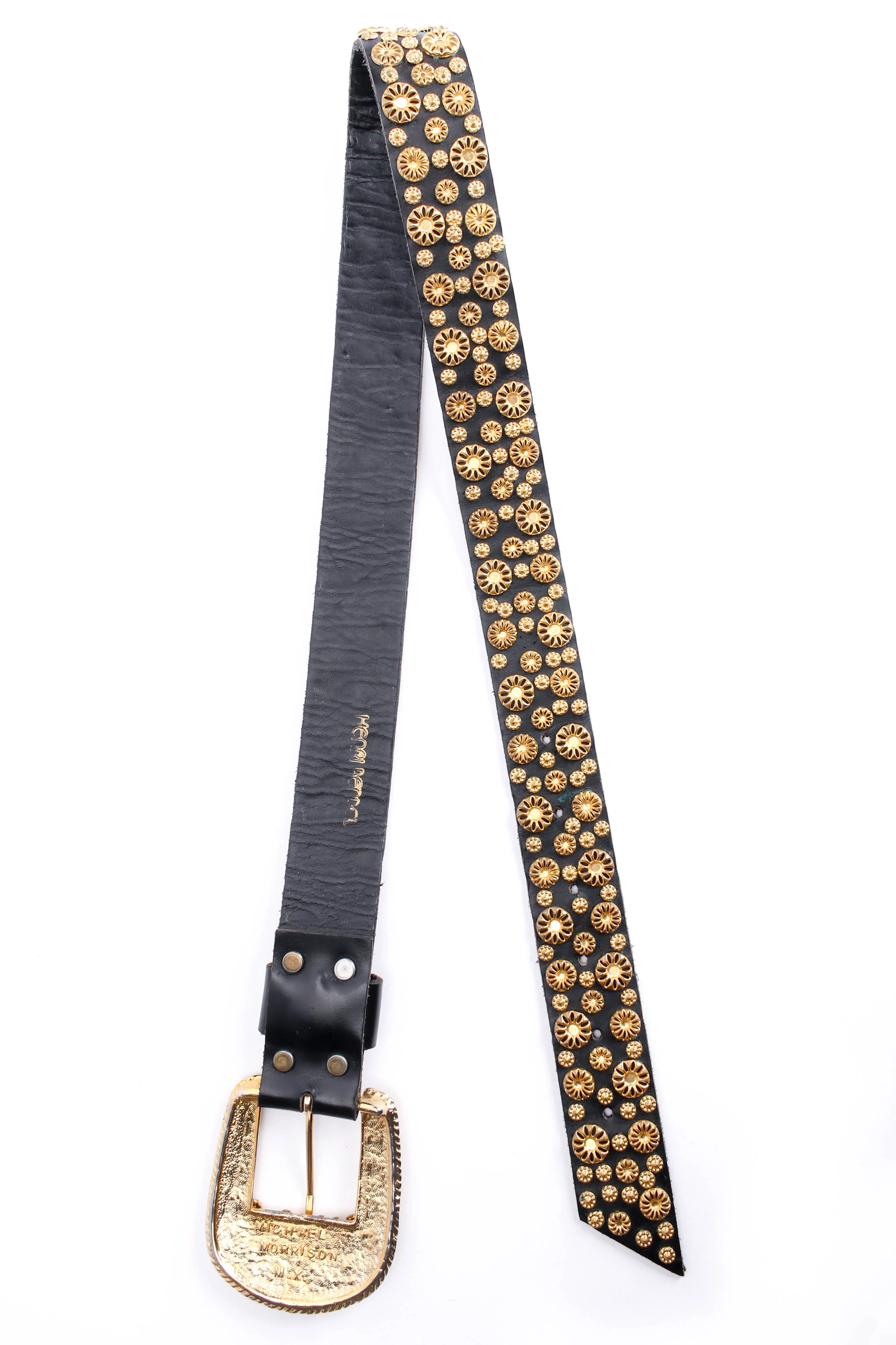 Floral Filigree Studded Belt - Image 4