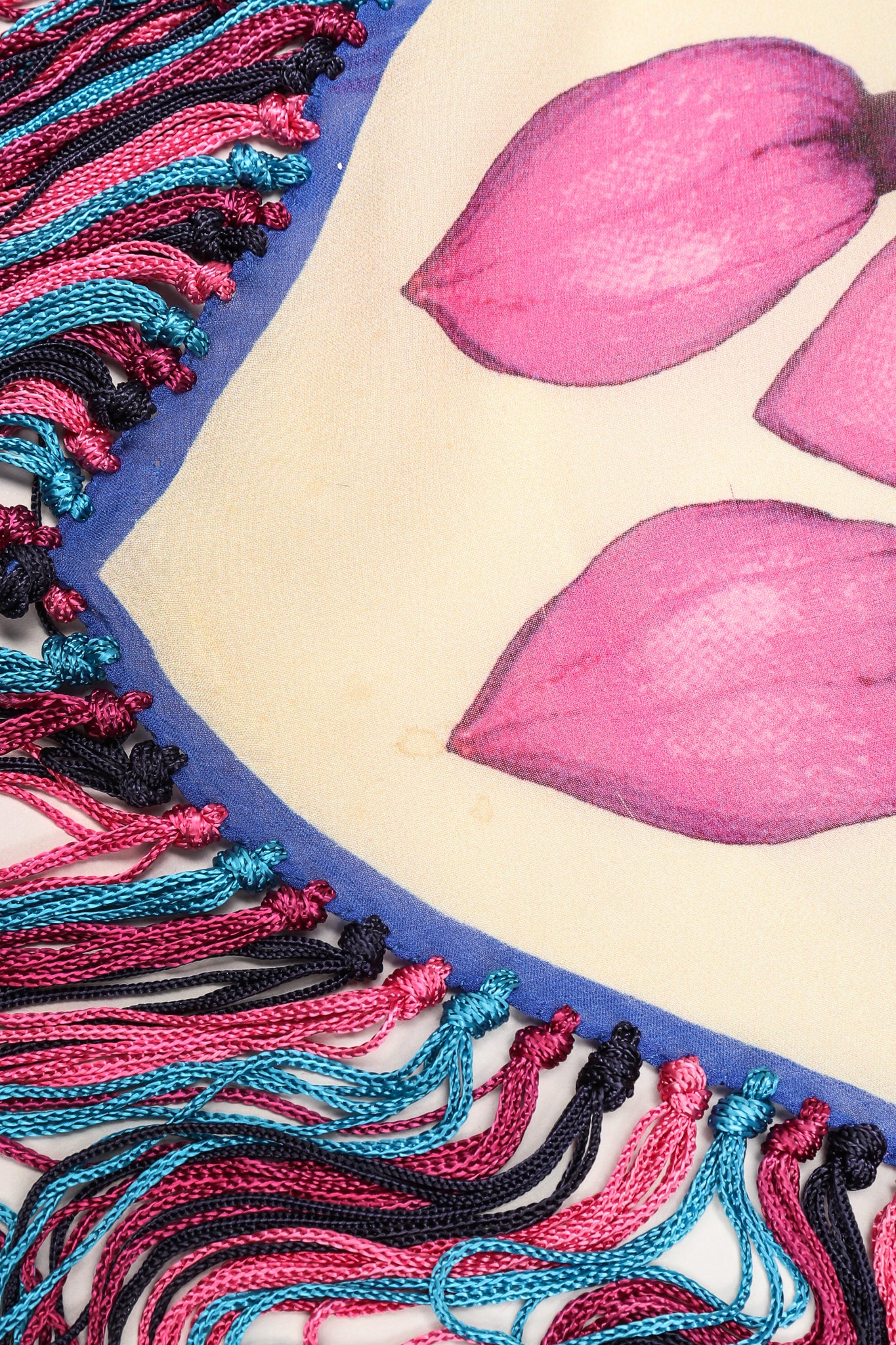 Floral Fringe Kaleidoscope Shawl - Image 16