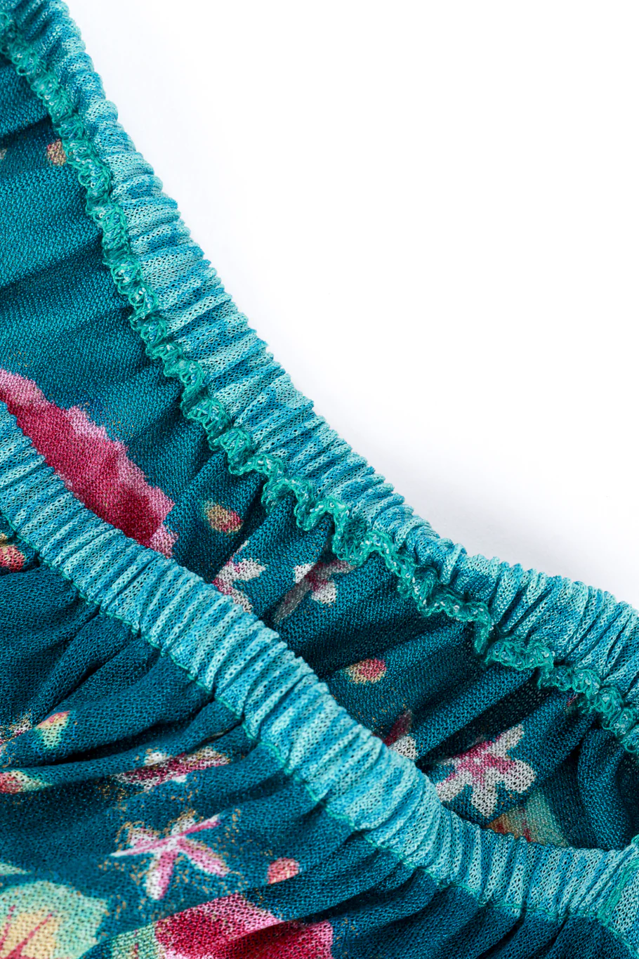 Floral Fringe Hem Dress - Image 8