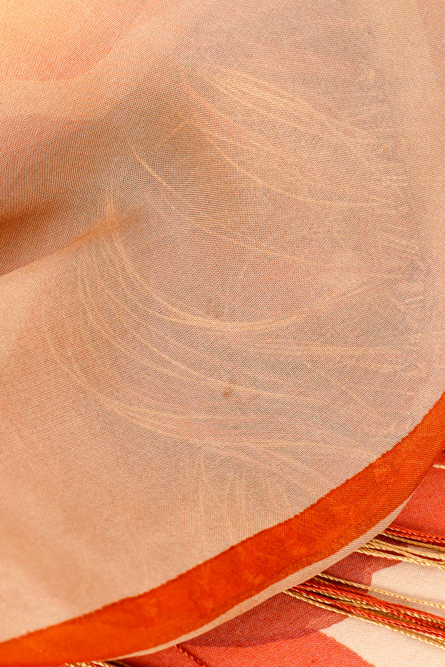 Floral Fringe Scarf - Image 8
