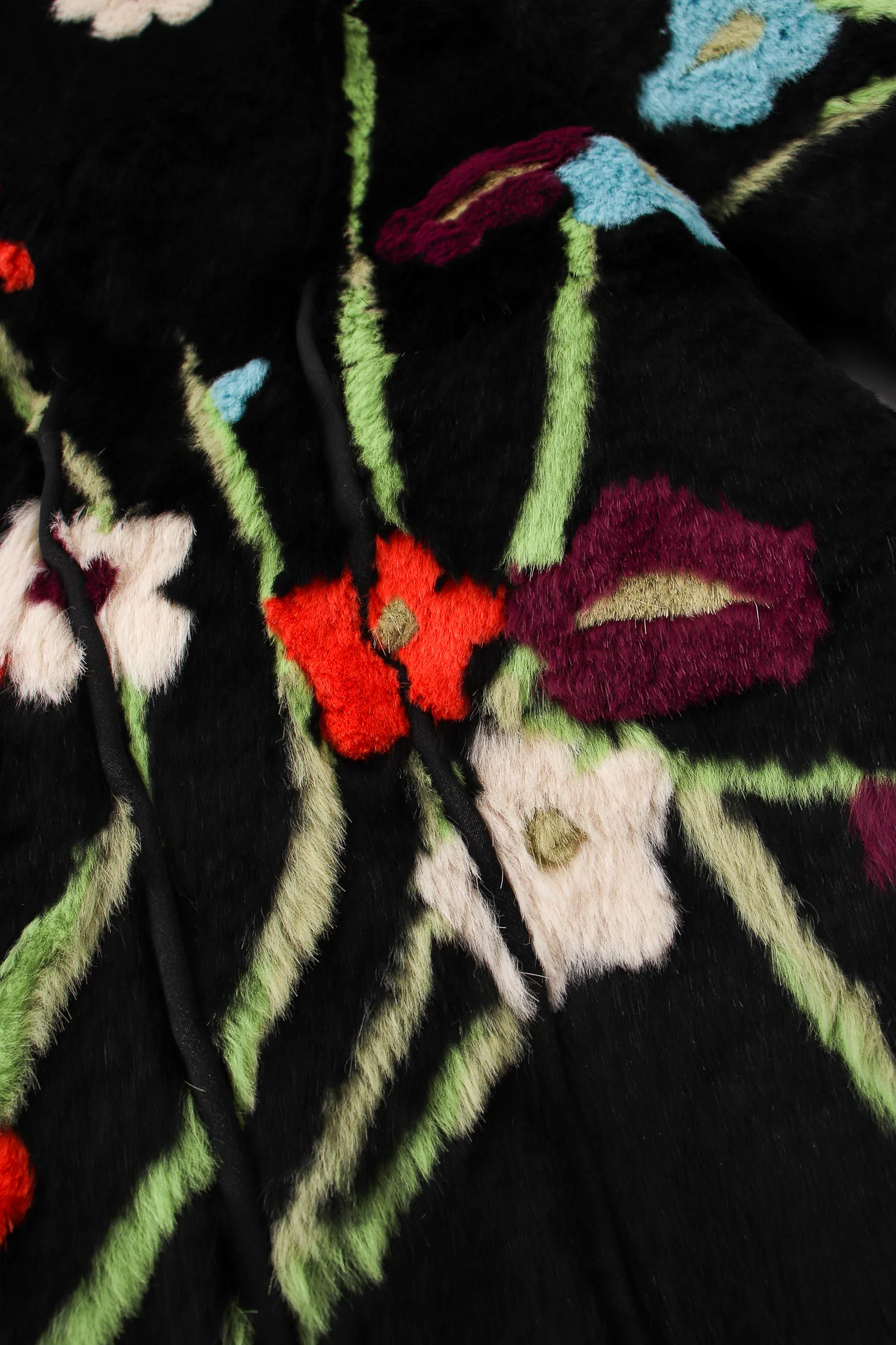 Floral Fur Jacket - Image 11