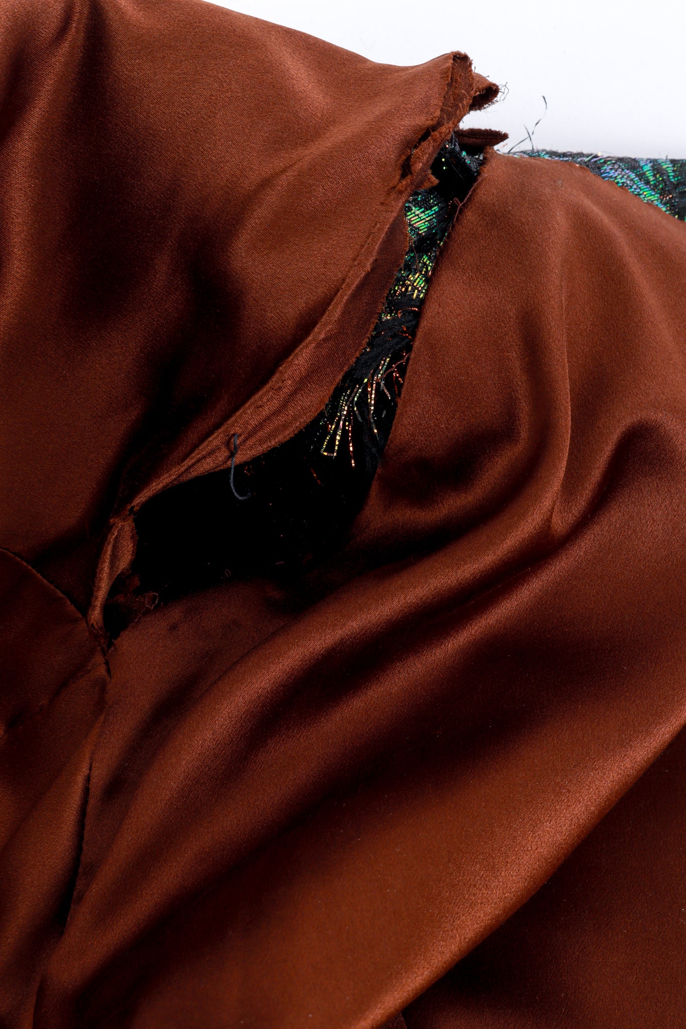 Floral Lamé Jacquard Jacket - Image 10