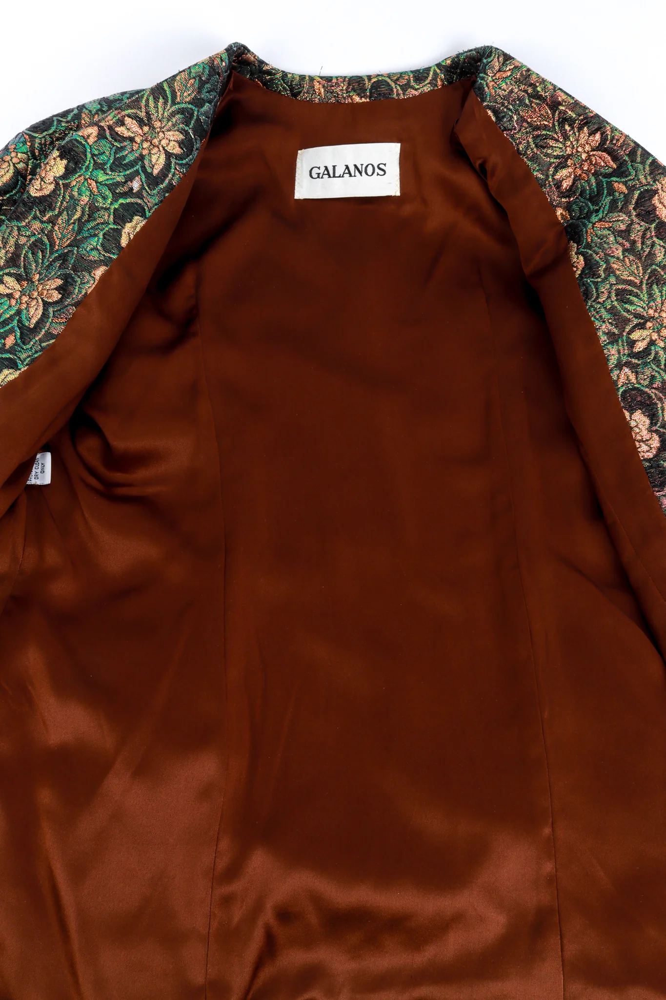 Floral Lamé Jacquard Jacket - Image 7
