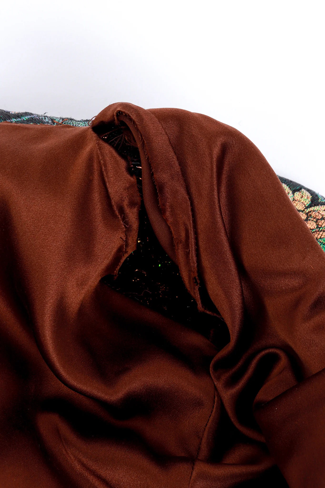 Floral Lamé Jacquard Jacket - Image 9