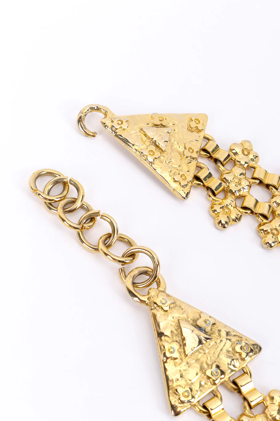 Floral Link Plate Belt - Image 6
