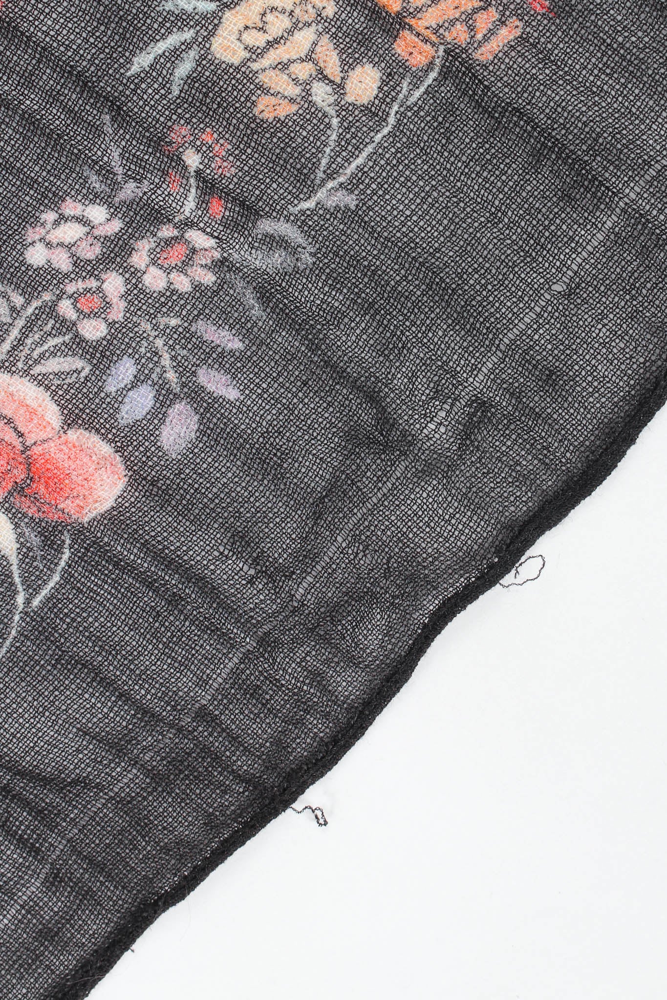 Piano Shawl Floral Peasant Dress - Image 17