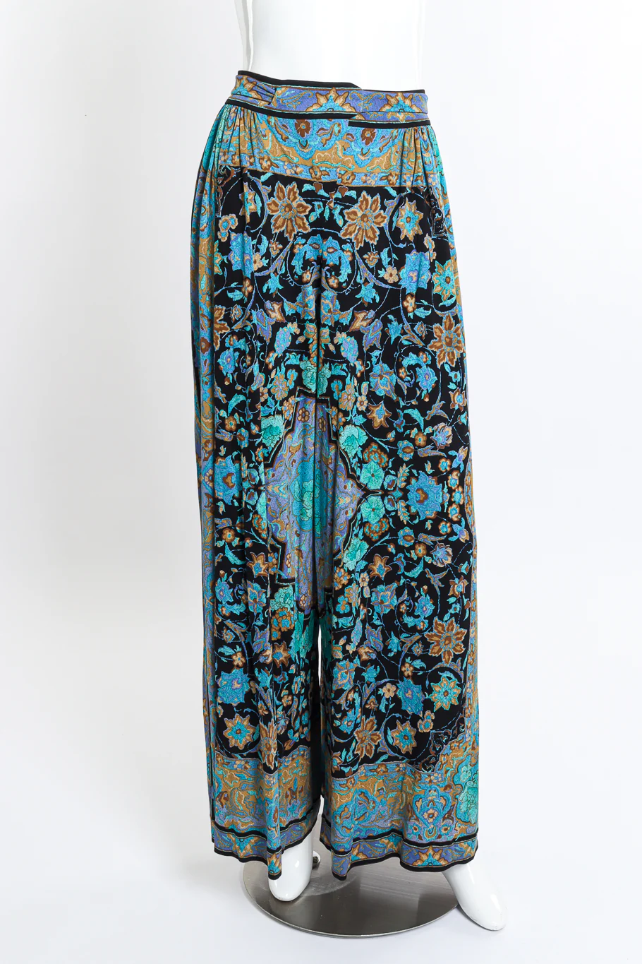 Floral Paisley Wrap Pant