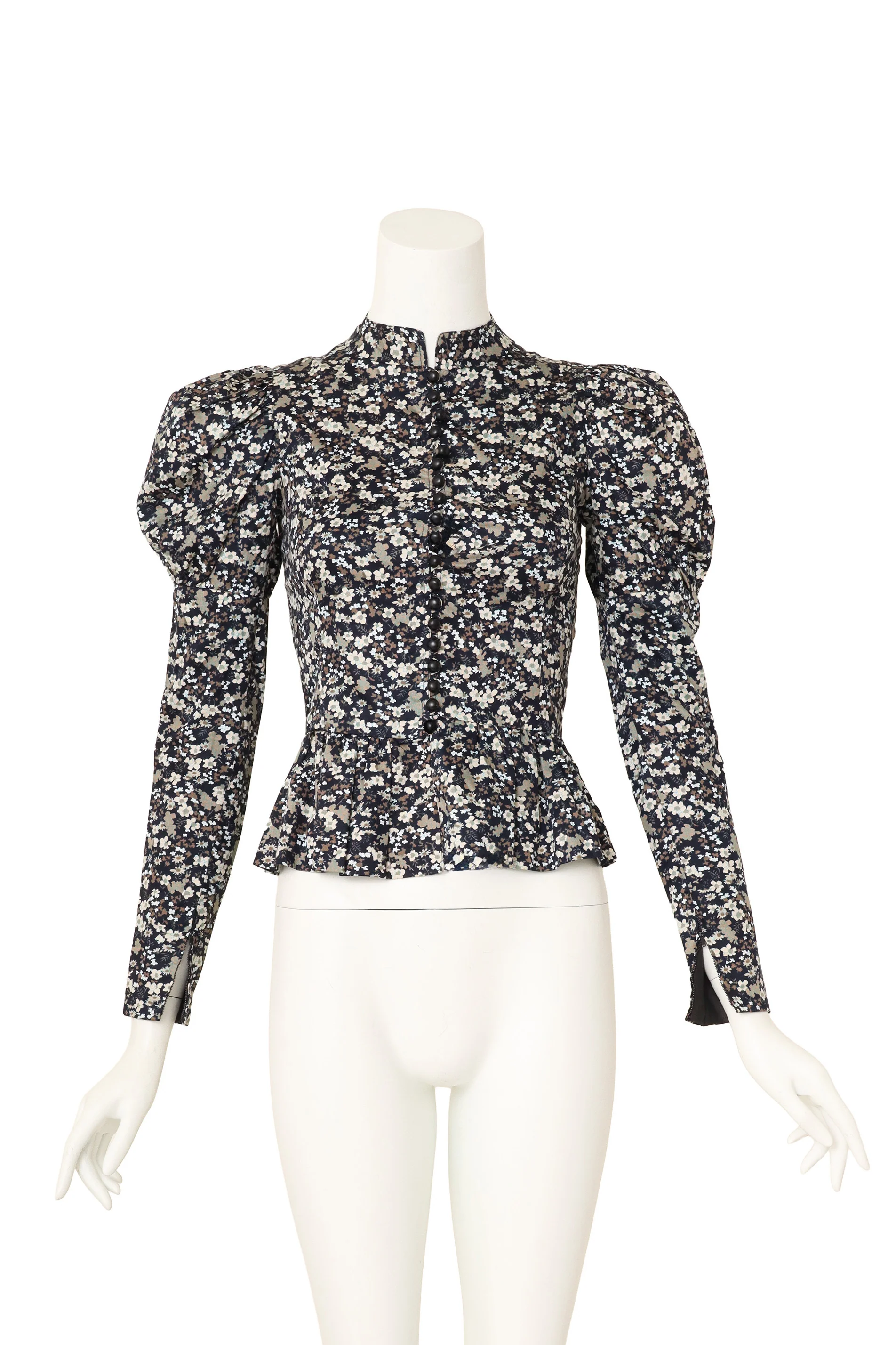 Floral Peplum Blouse