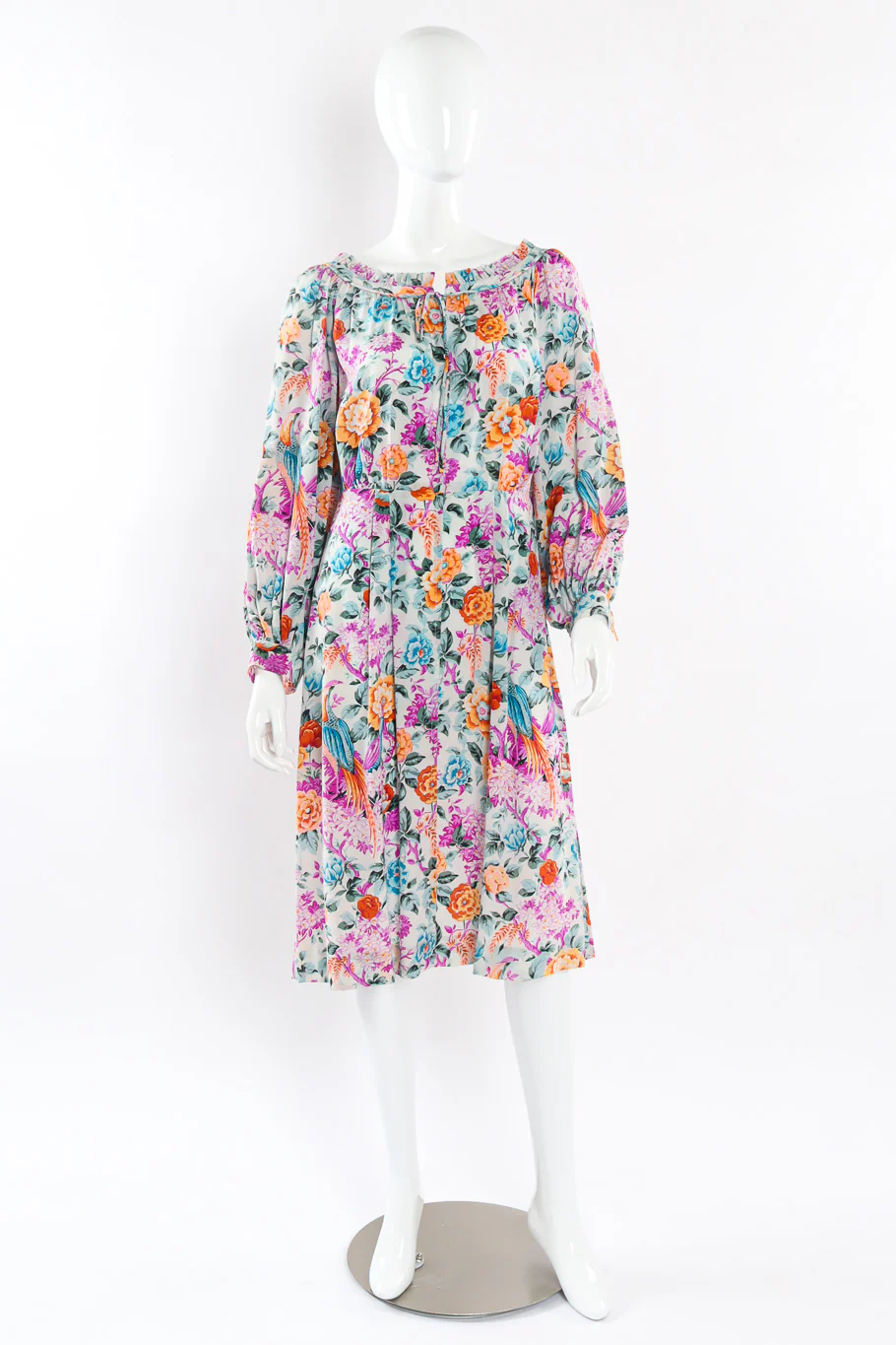 Floral Pheasant Dress - Image 4
