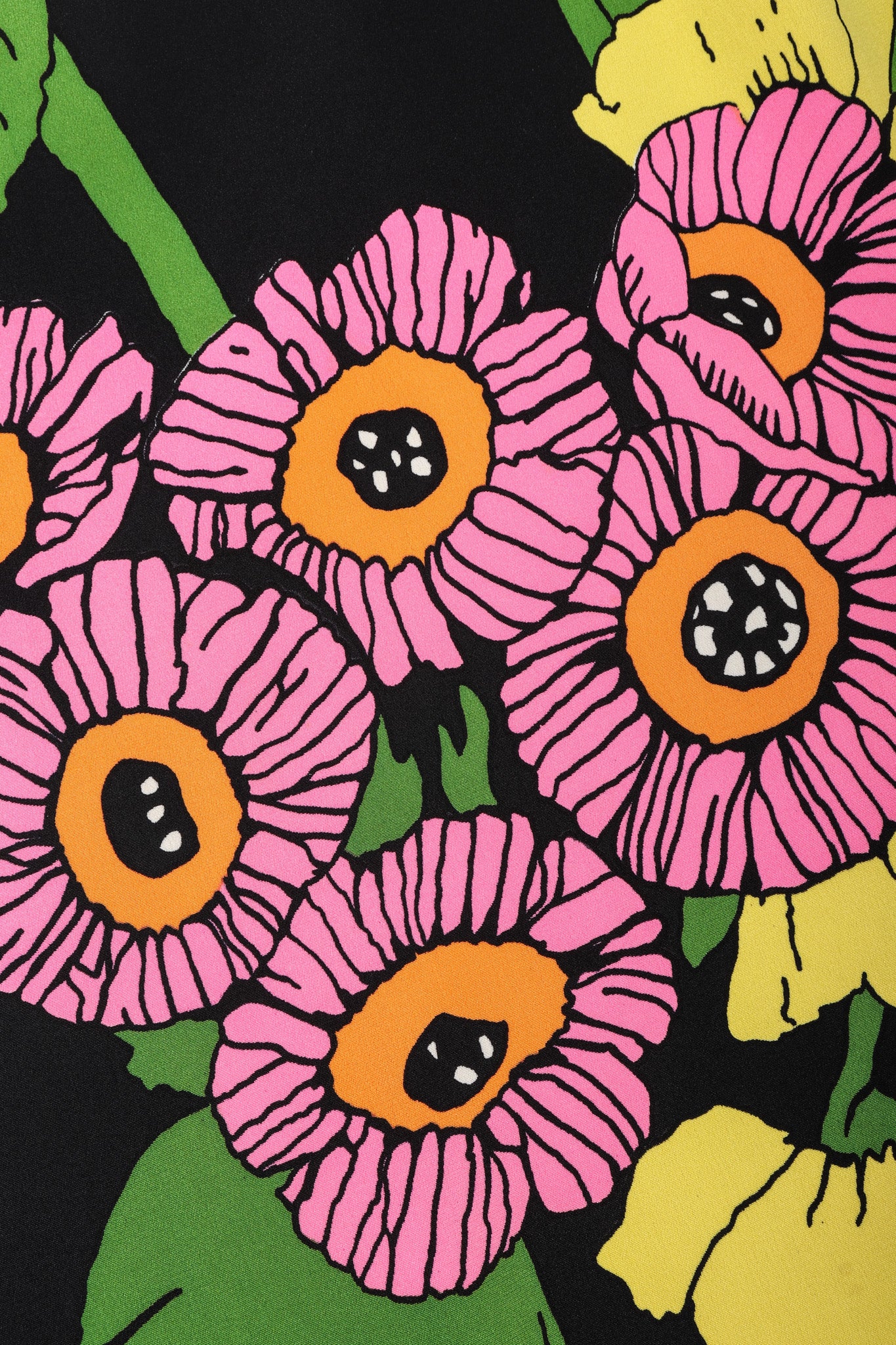 Floral Pop Art Column Dress - Image 11