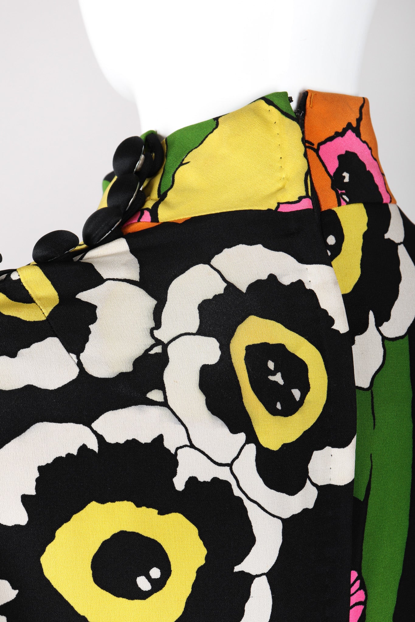Floral Pop Art Column Dress - Image 14