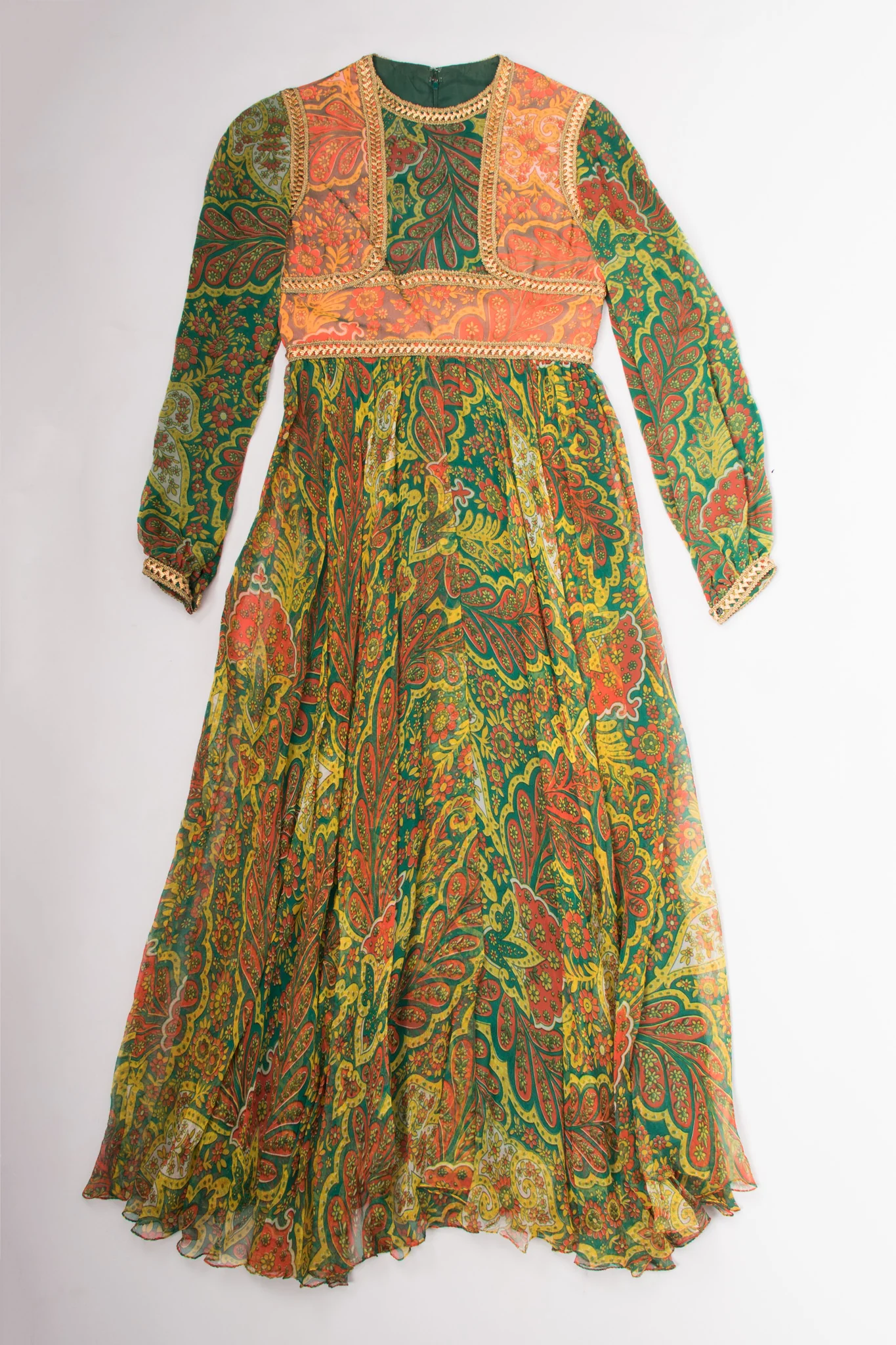 Floral Print Bodice Dress - Image 13