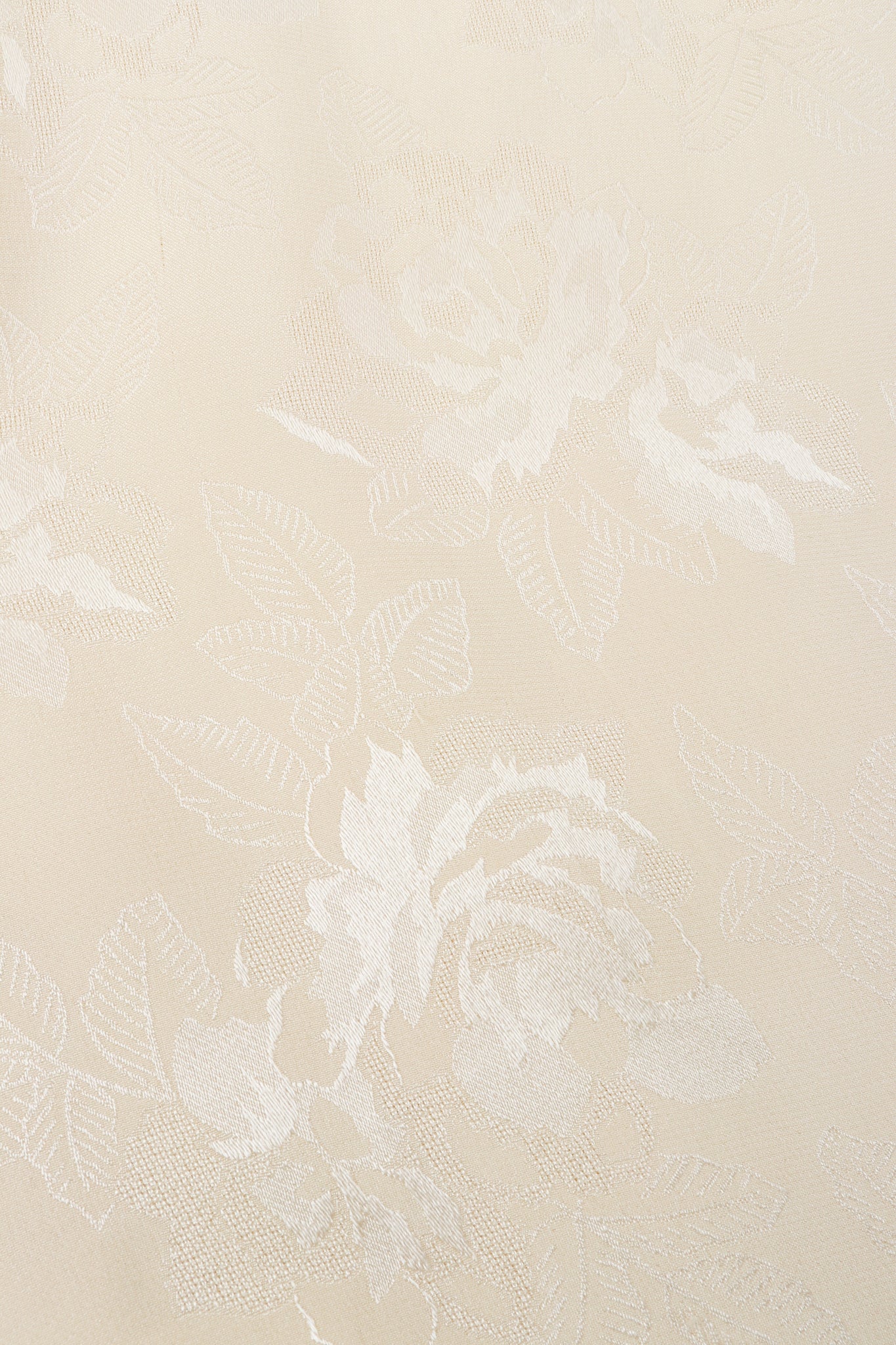 Lace Rosette Silk Dress - Image 6