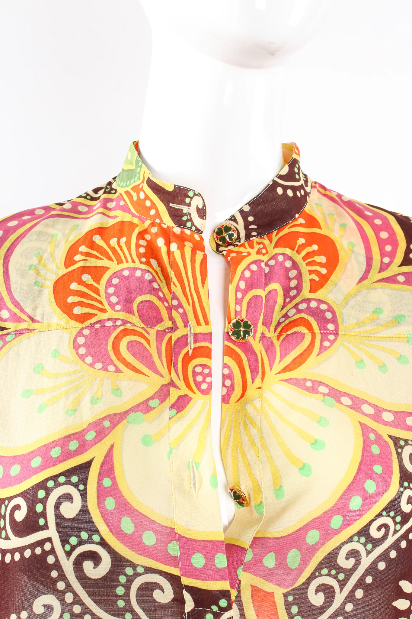 Floral Print Peasant Dress - Image 13
