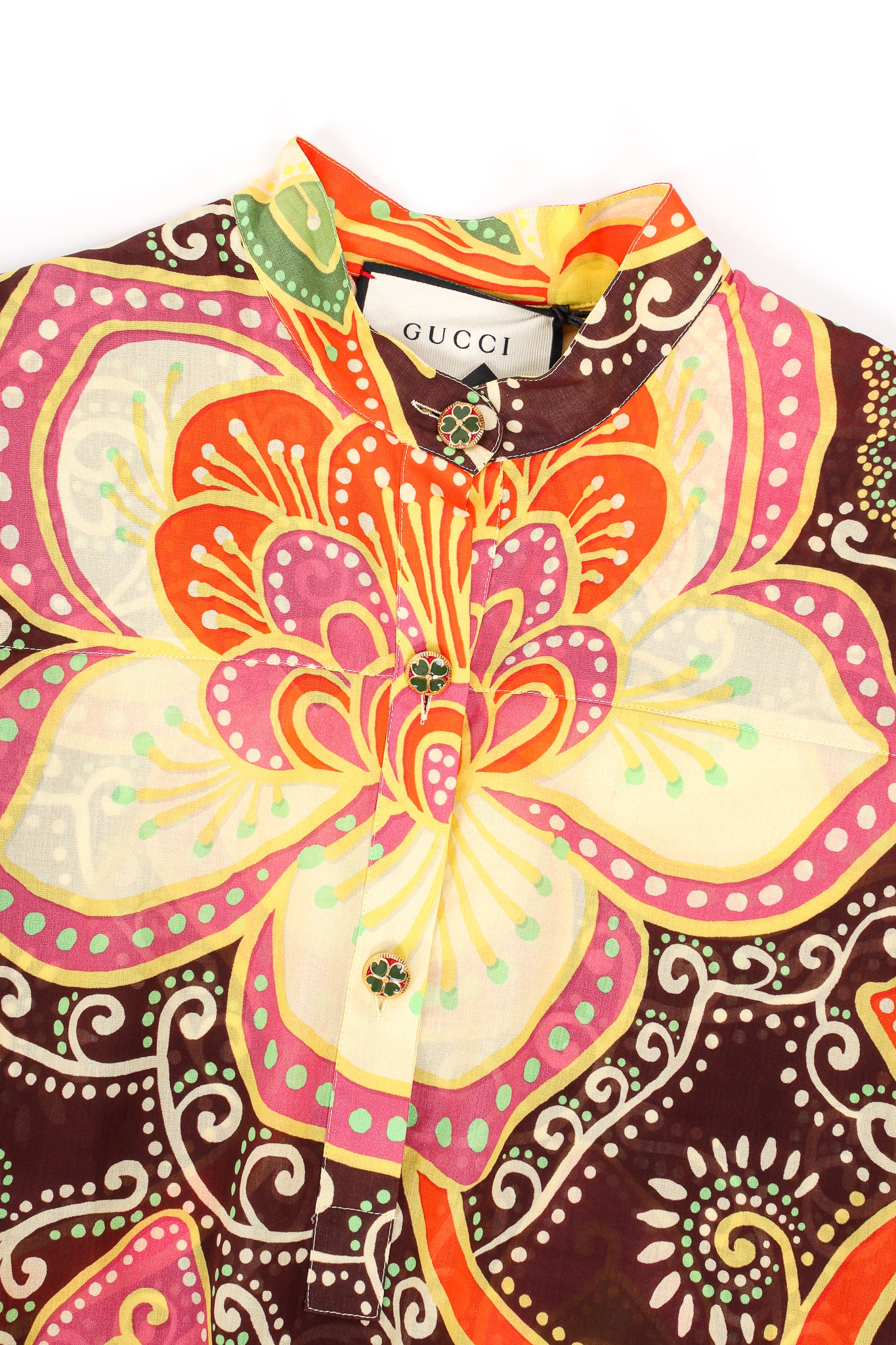 Floral Print Peasant Dress - Image 14