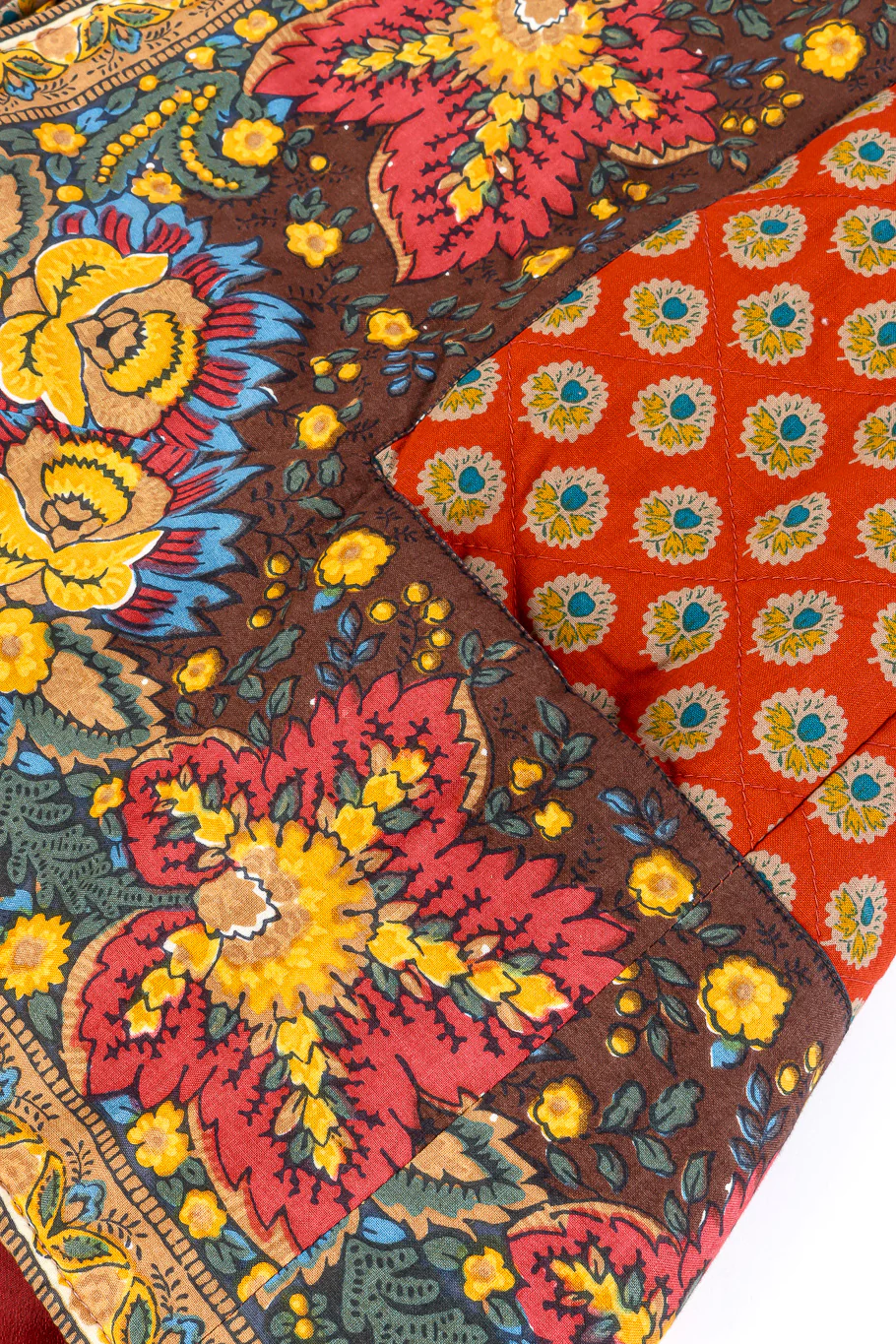 Floral Print Quilted Jacket - Image 11