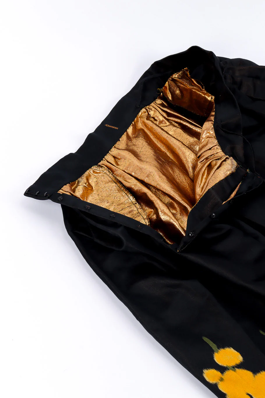 Floral Satin Ball Skirt - Image 4
