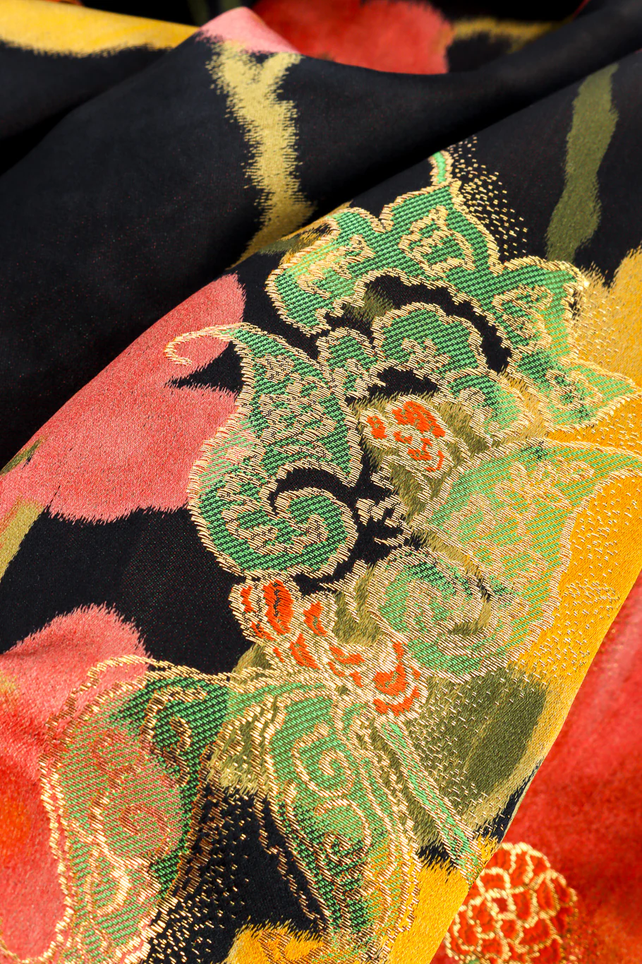 Floral Satin Ball Skirt - Image 5