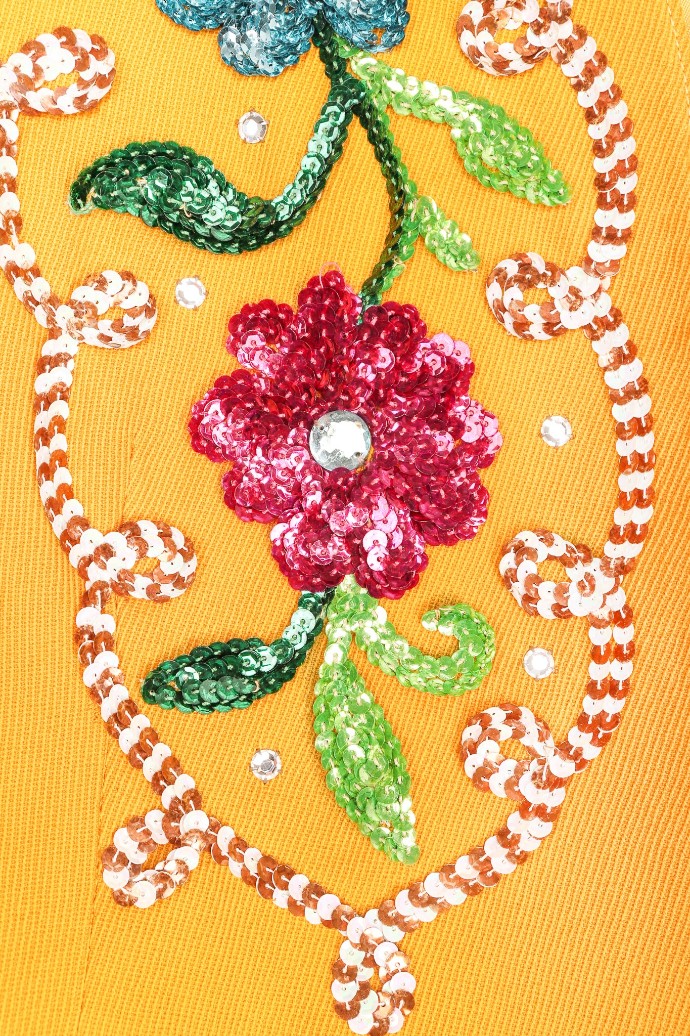 Sequin Flower Matador Jacket - Image 13