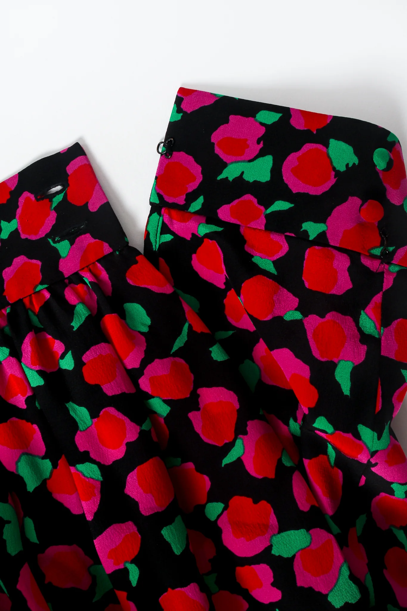 Floral Silk Jacket & Pant Lounge Set - Image 14