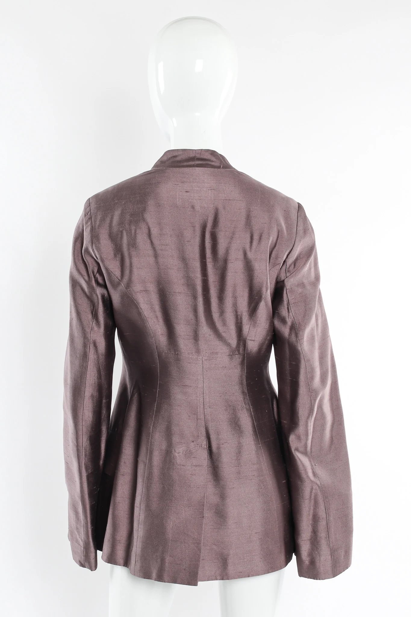 Floral Silk Jacket, Vest, & Skirt Set - Image 14