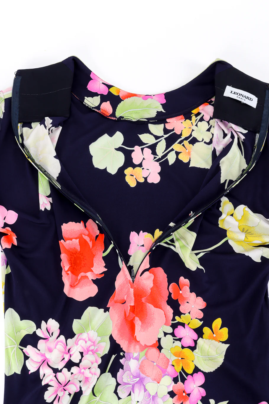 Floral Silk Jersey Dress - Image 10