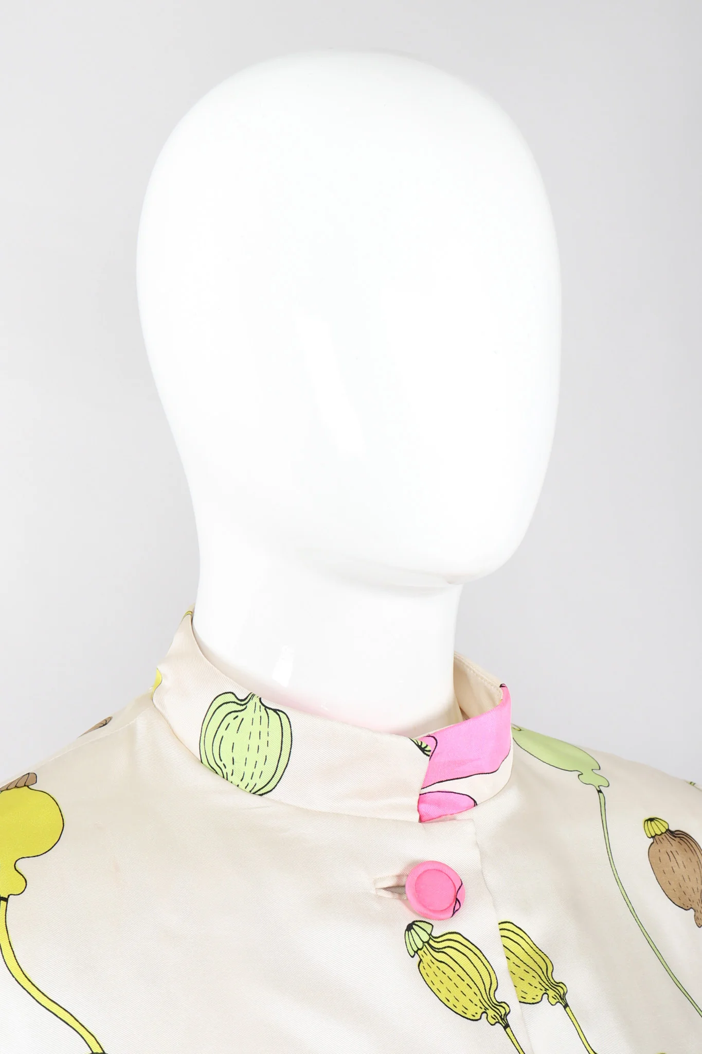 Floral Silk Pajama Suit - Image 8
