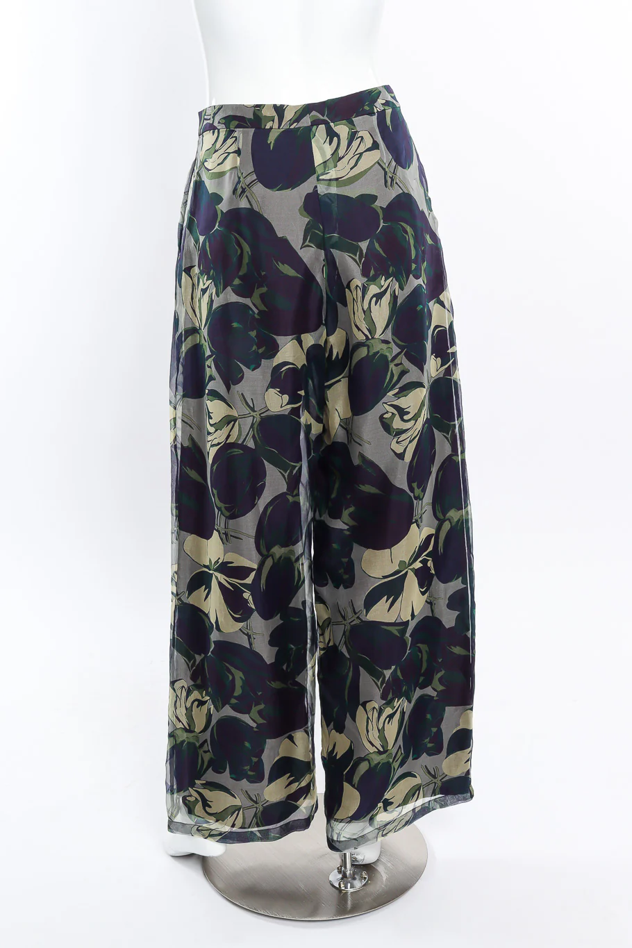 Floral Silk Pant - Image 3