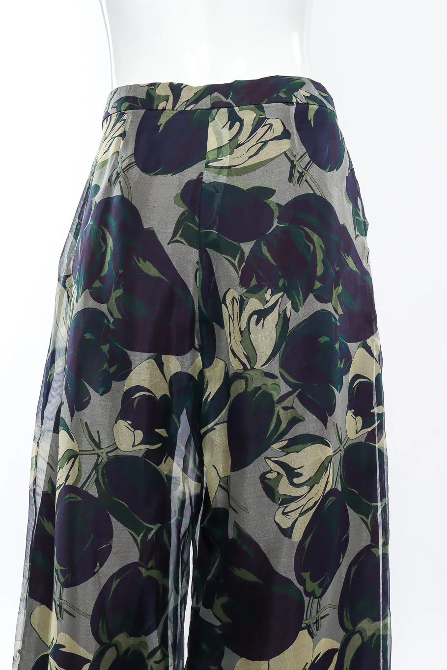 Floral Silk Pant - Image 4