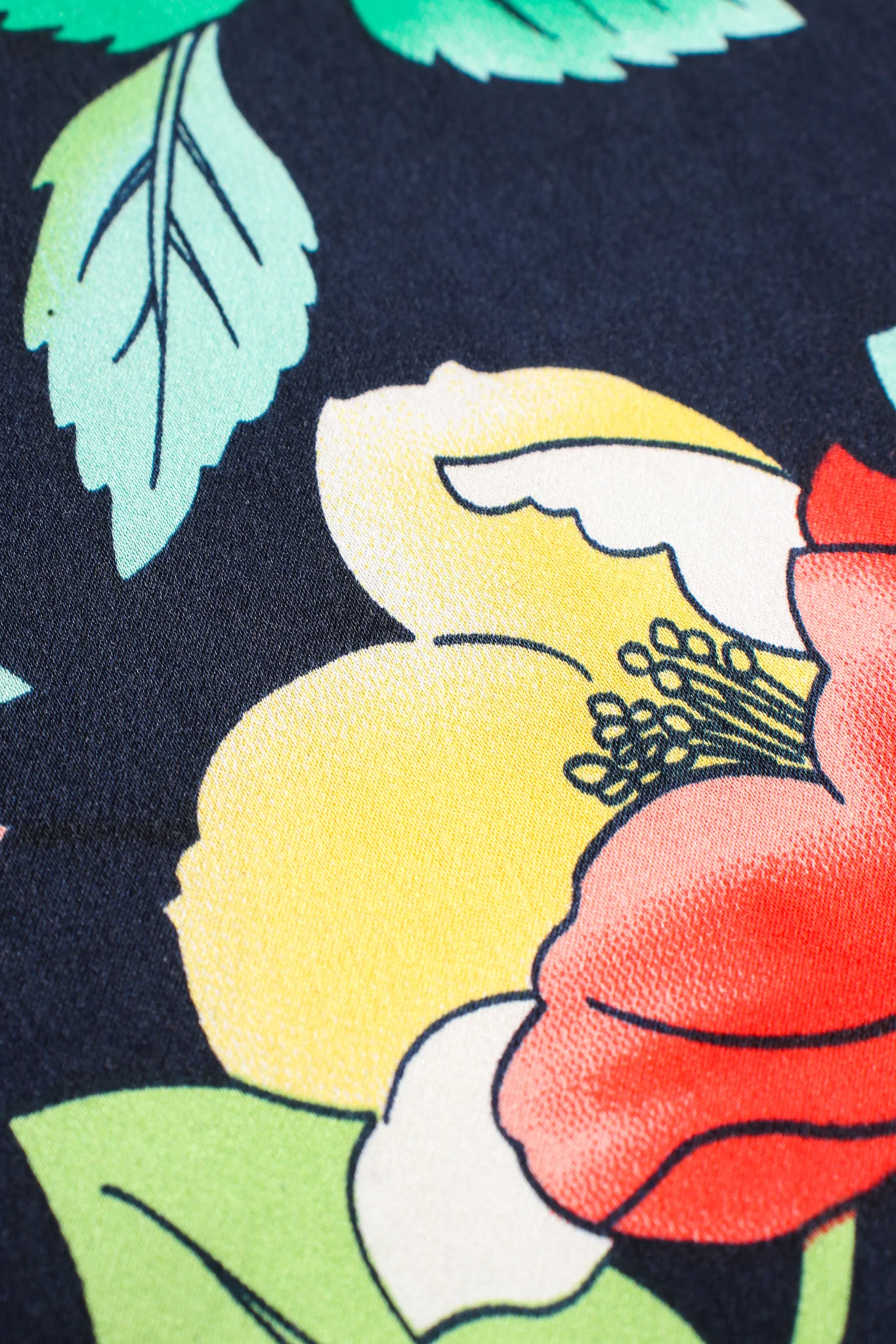 Floral Silk Poncho & Pant Lounge Set - Image 11