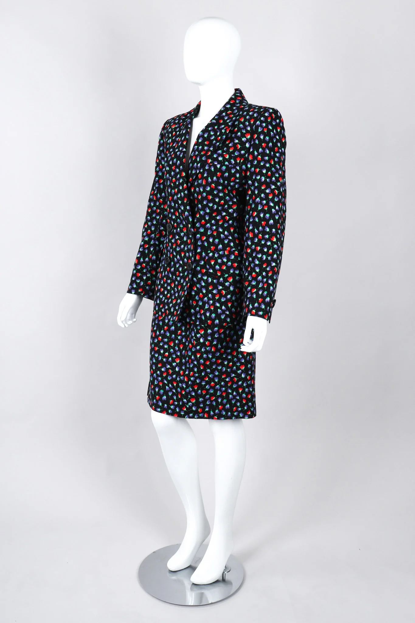Floral Jacket & Skirt Set - Image 3