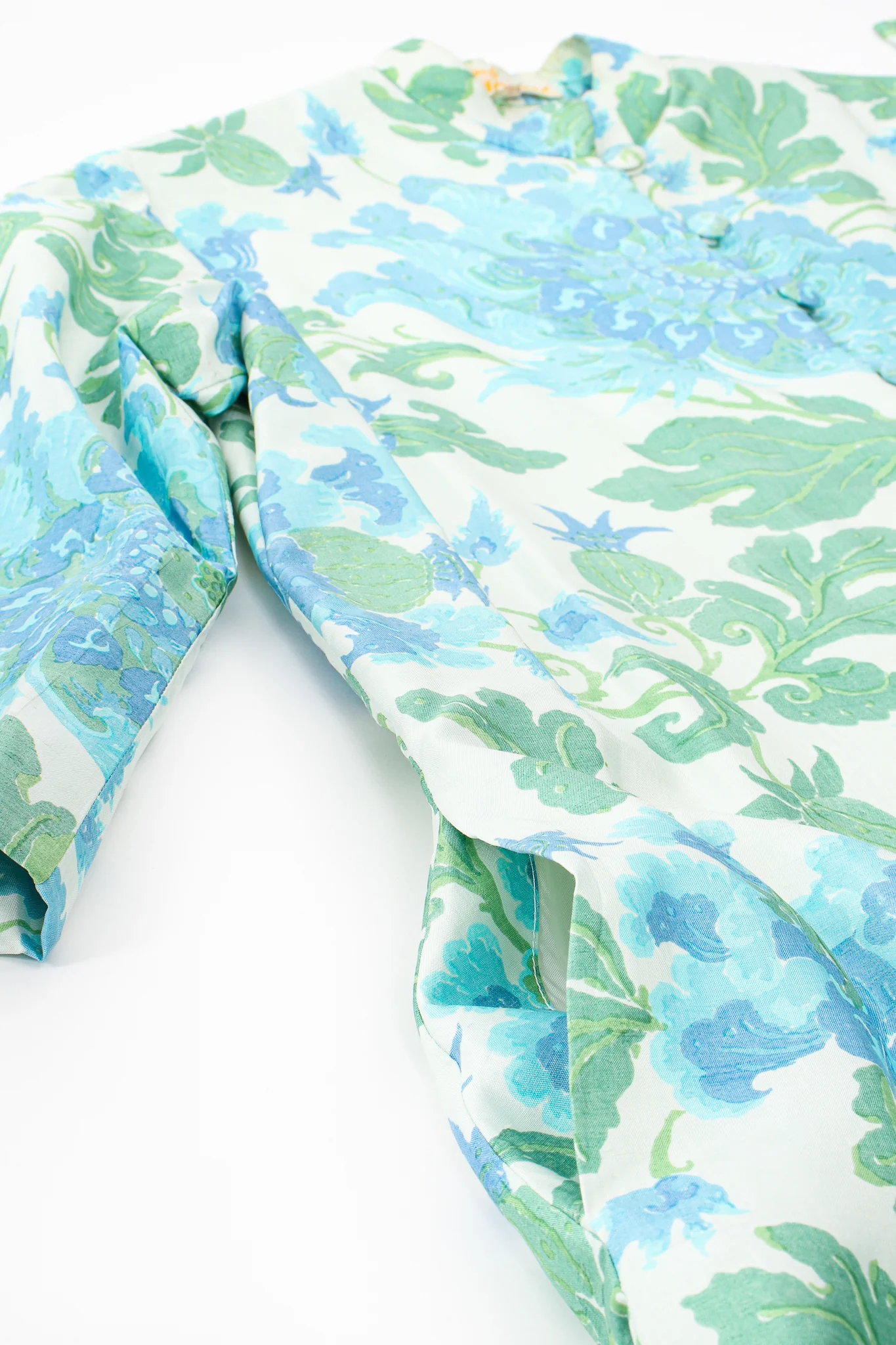 Floral Thai Silk Duster - Image 12