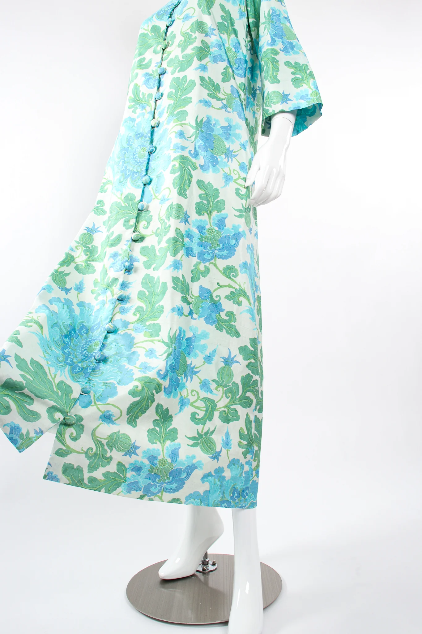 Floral Thai Silk Duster - Image 2