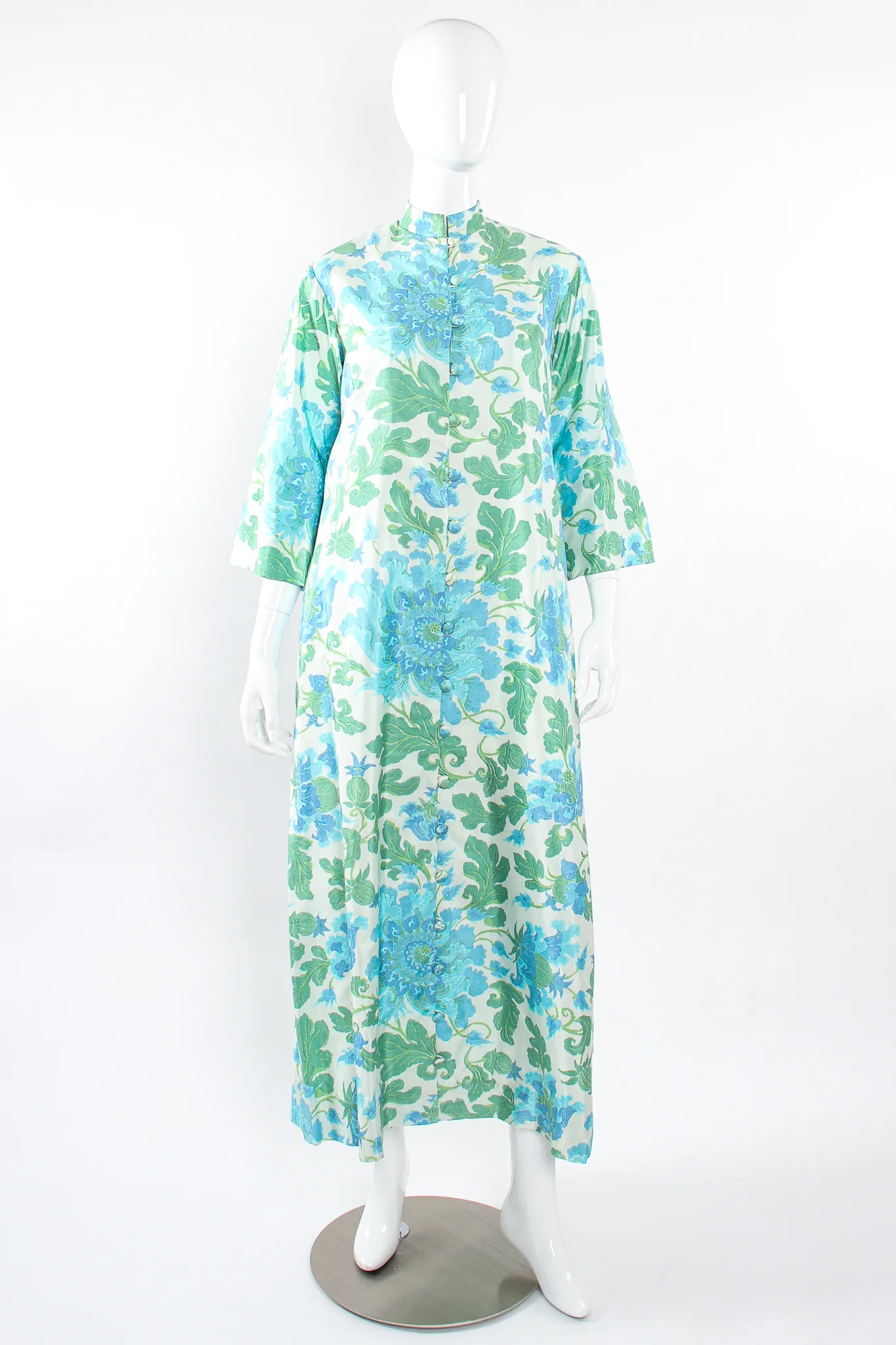 Floral Thai Silk Duster - Image 5
