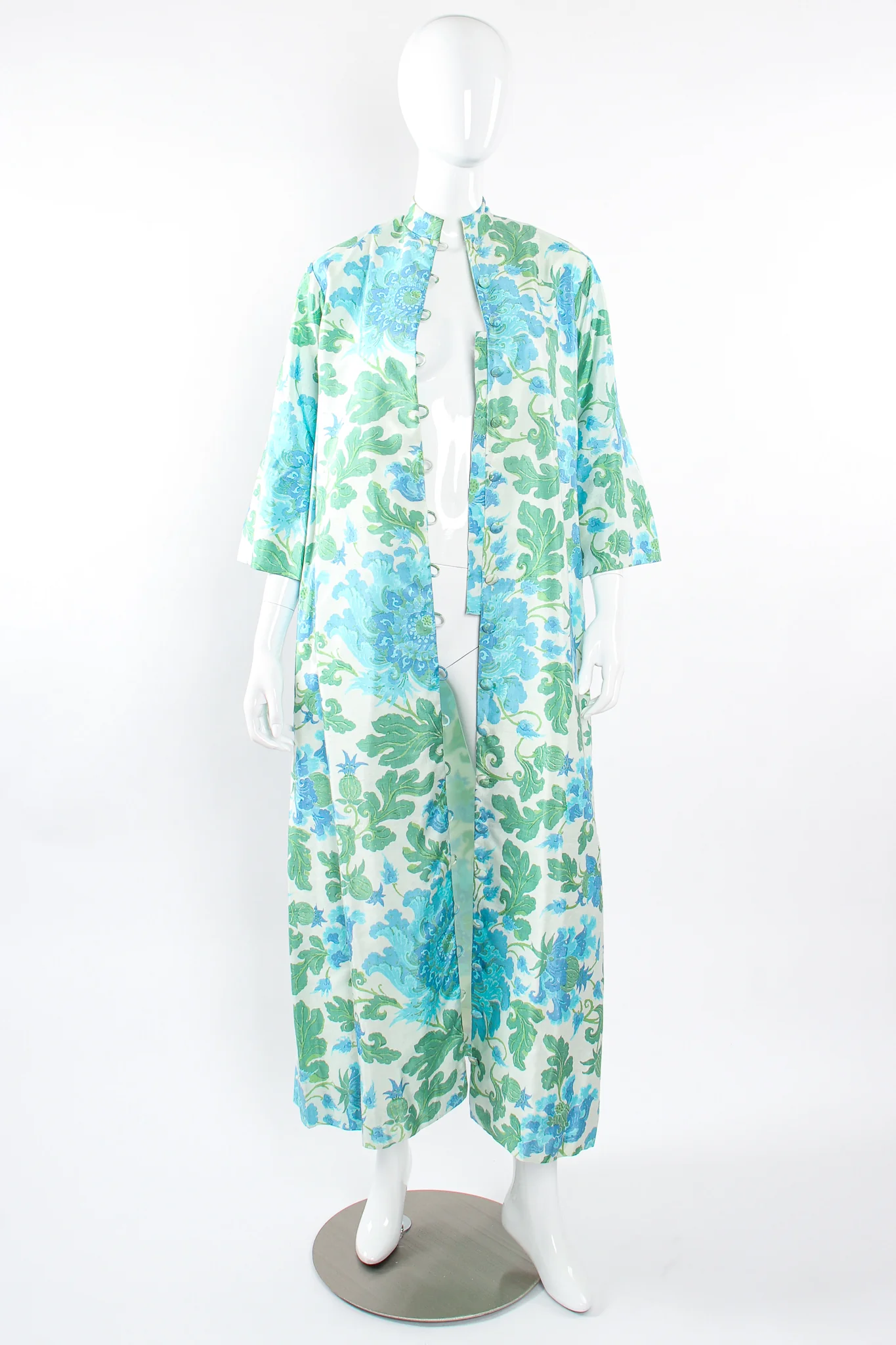 Floral Thai Silk Duster - Image 6