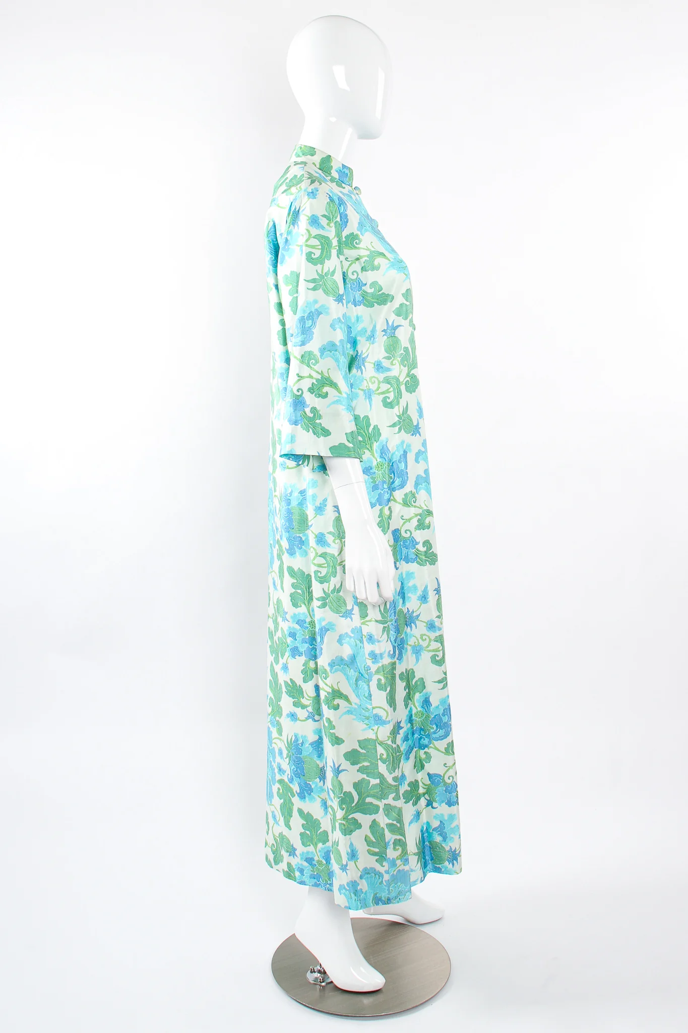 Floral Thai Silk Duster - Image 7