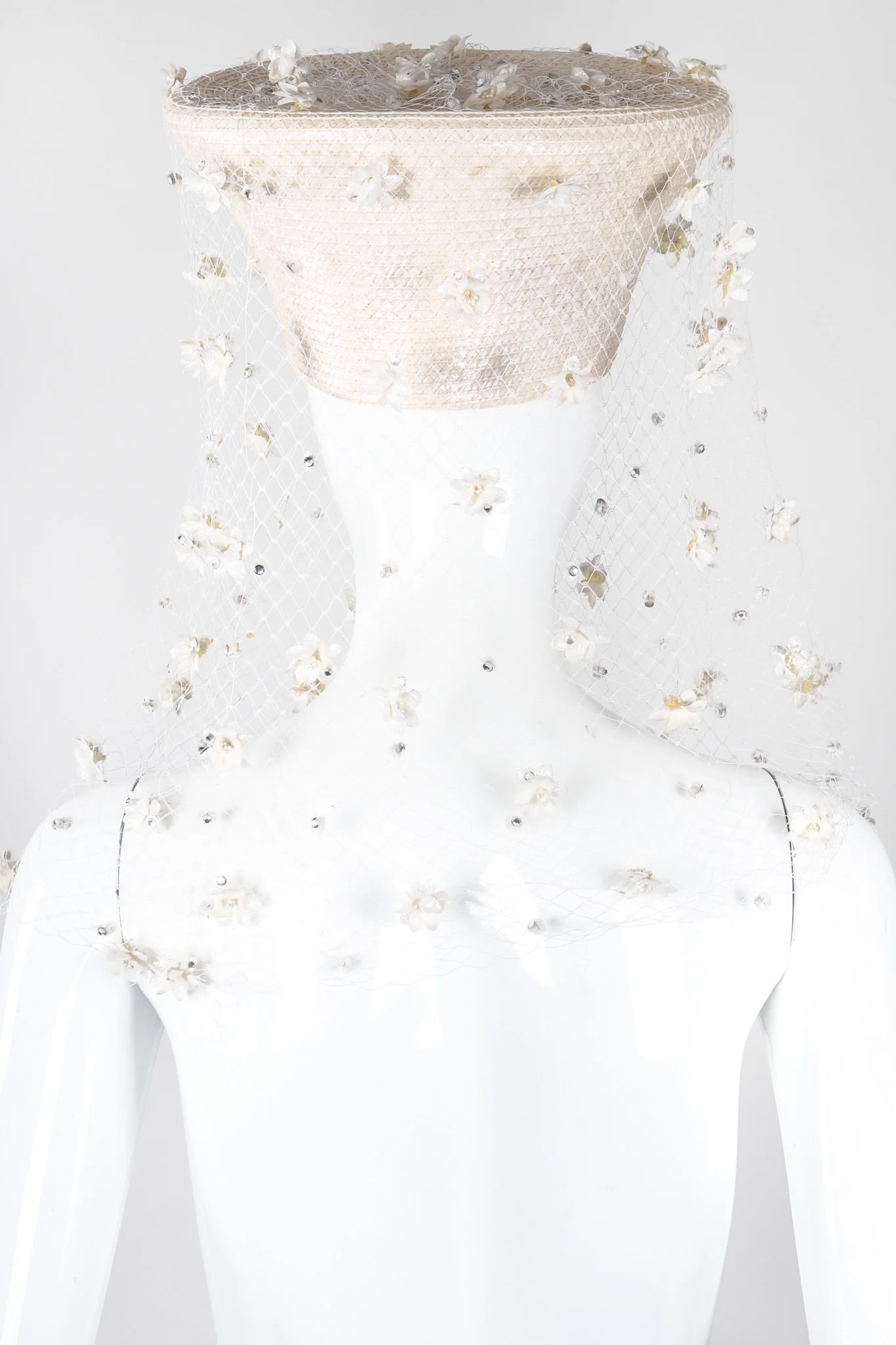 Floral Veiled Cossack Hat - Image 6