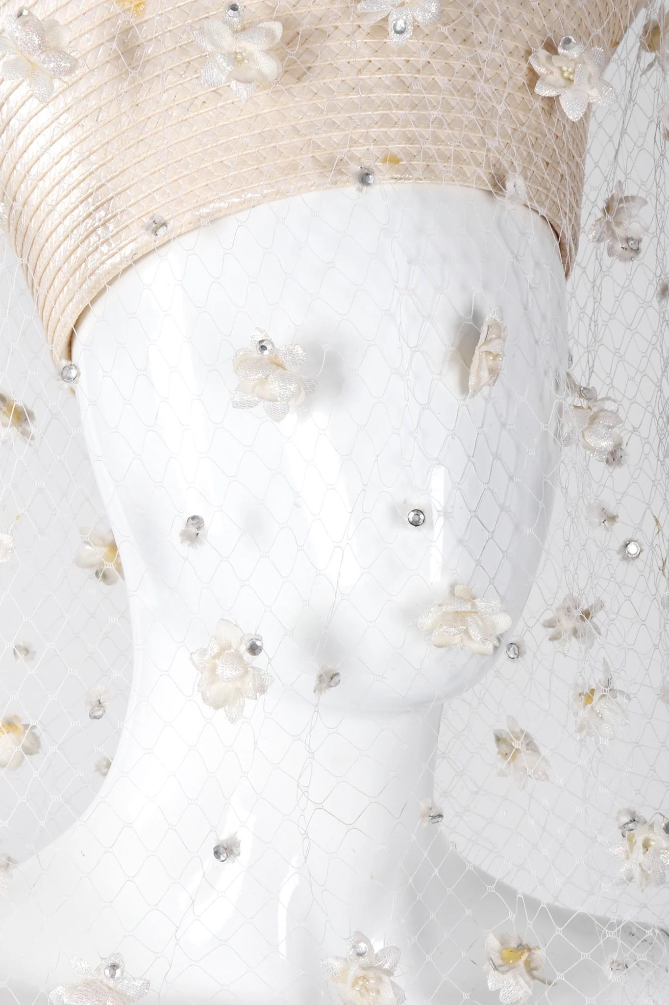 Floral Veiled Cossack Hat - Image 8