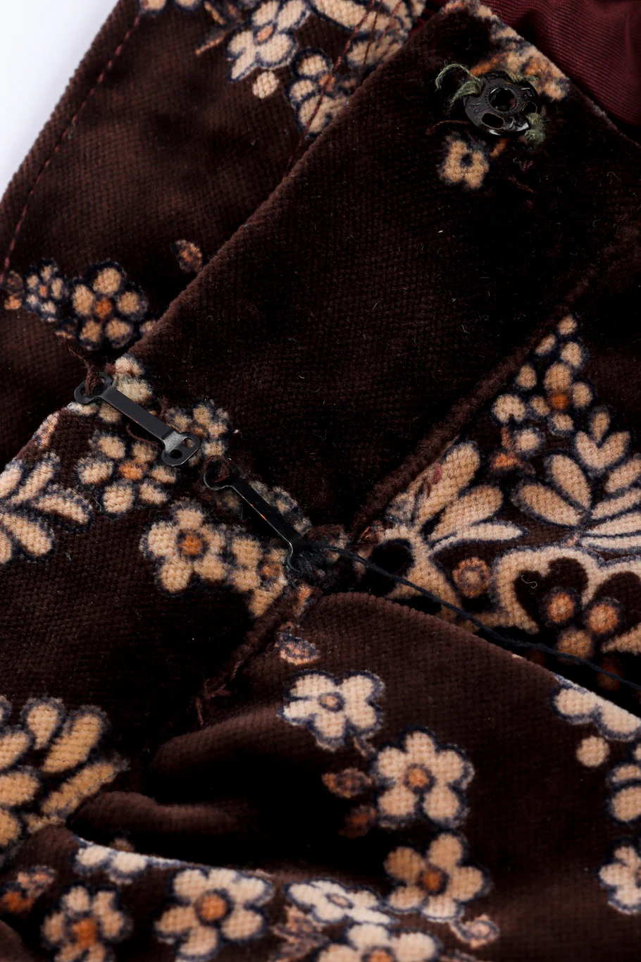 Floral Velvet Ball Skirt - Image 6