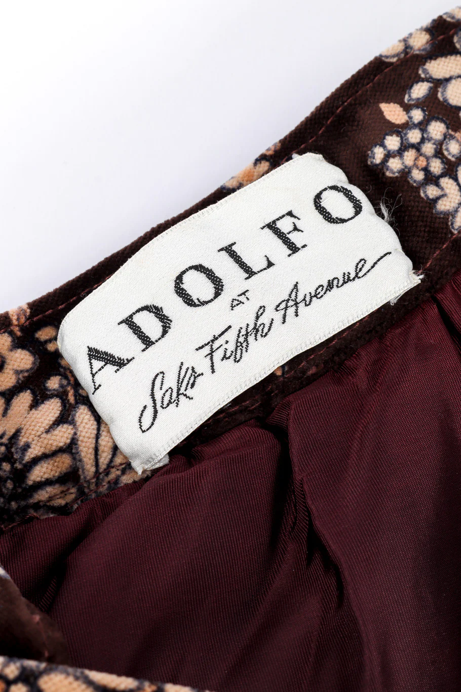 Floral Velvet Ball Skirt - Image 8