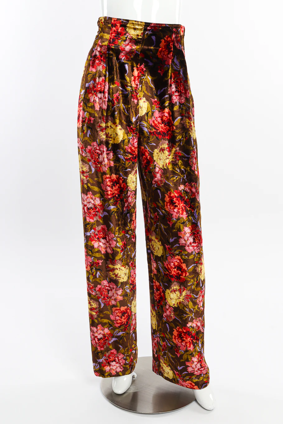 Floral Velvet Pant
