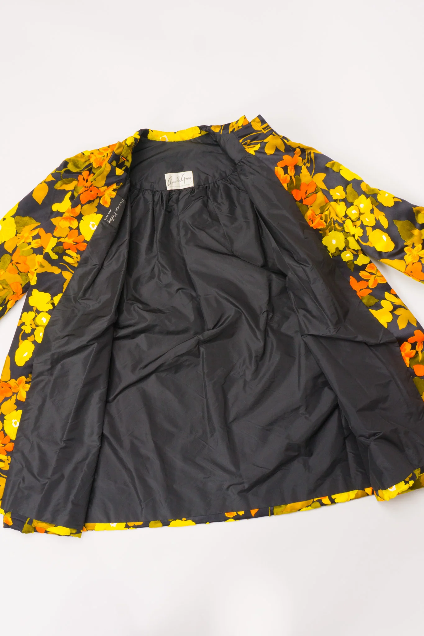 Floral Velvet Pile Coat - Image 13